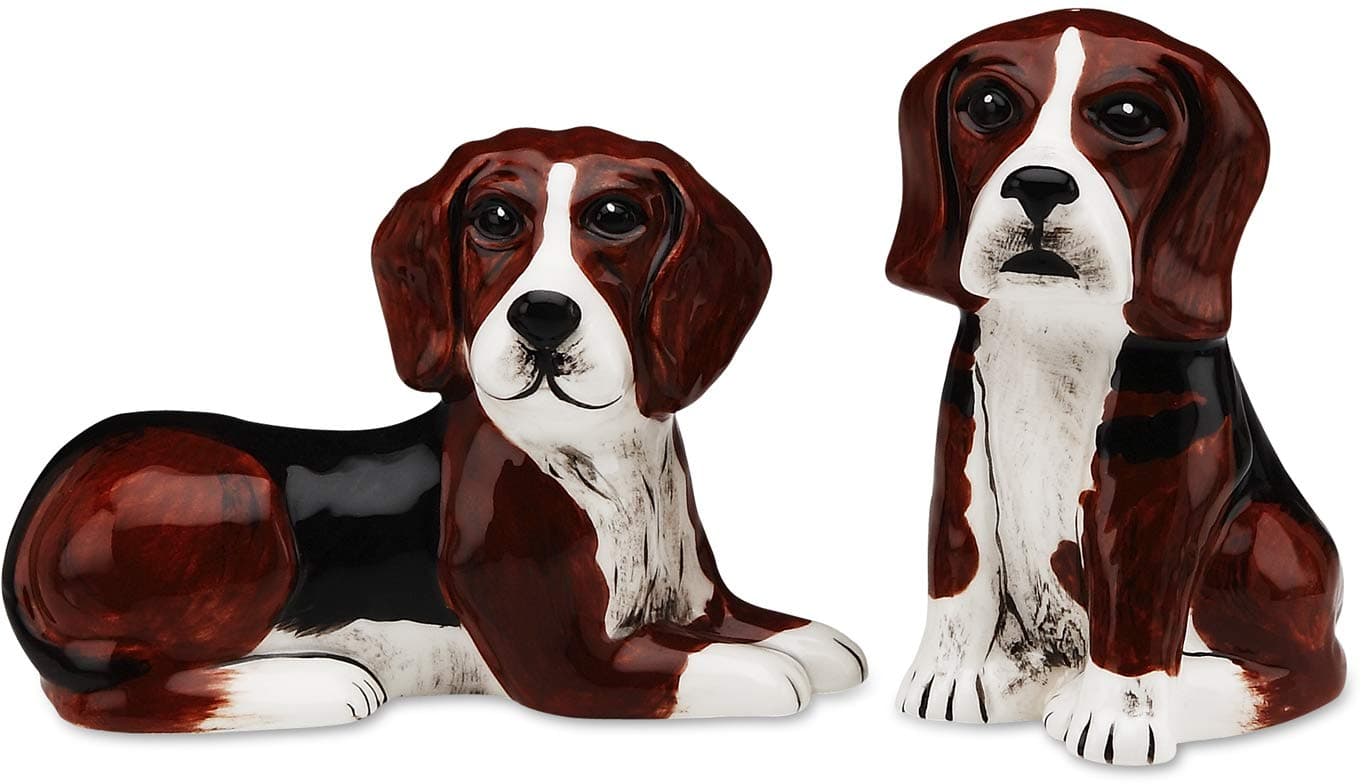 Mandy & Sadie-Beagle - 3.25" Dog S & P Shaker Set