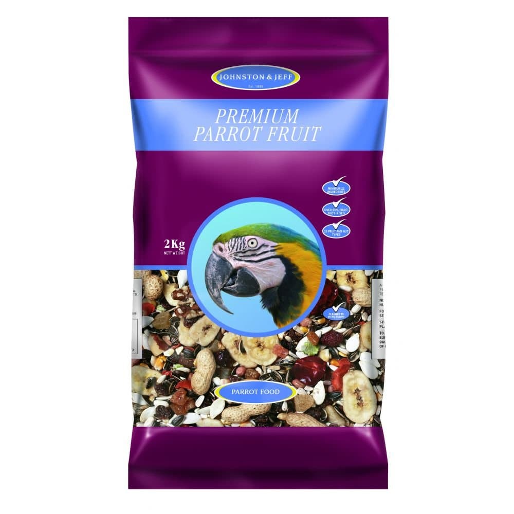 Johnston And Jeff Premium Parrot Fruit (2kg) (May Vary)