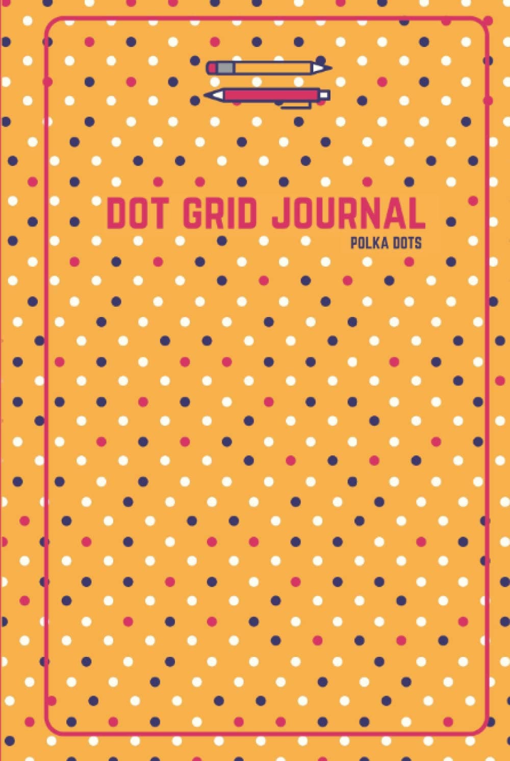 Dot Grid Journal With Polka Dots: A Simple 200 Page Notebook For Students and Designers V3