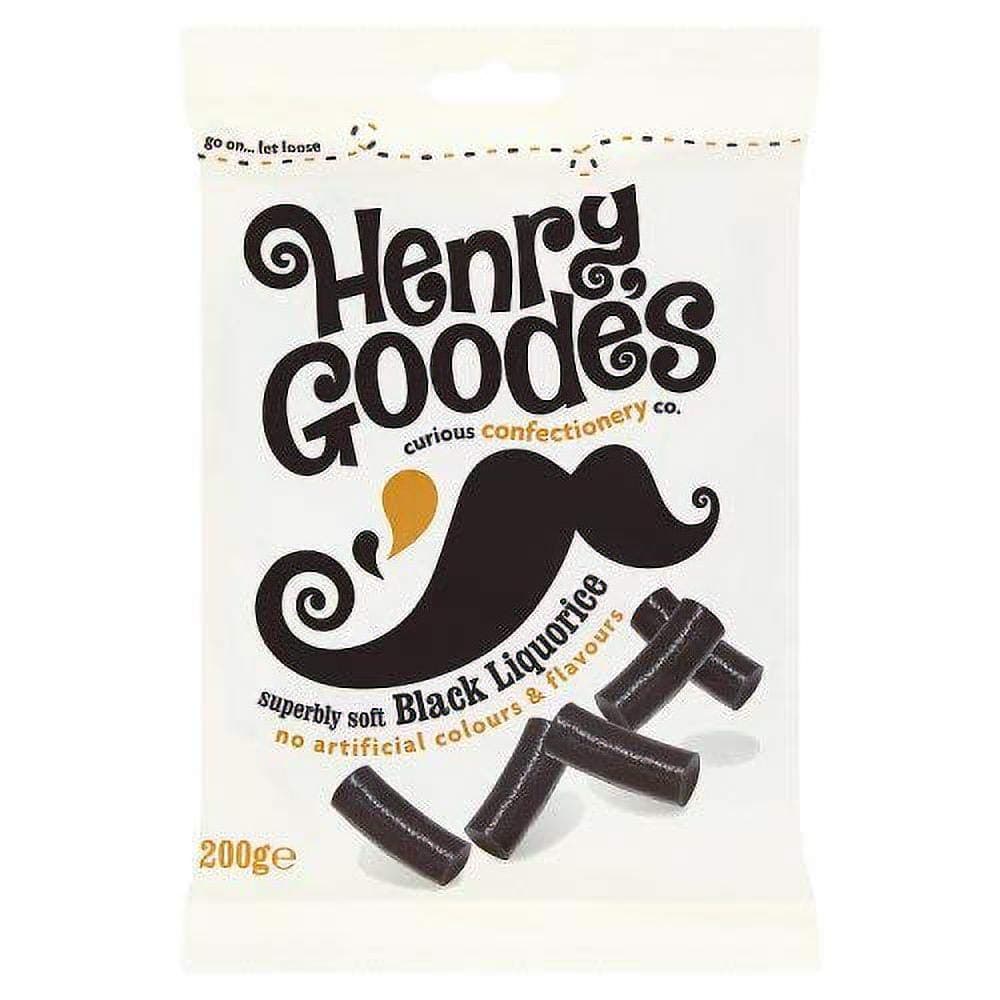 Henry Goodes | Soft Eating Liquorice | 200 g (Pack of 9)