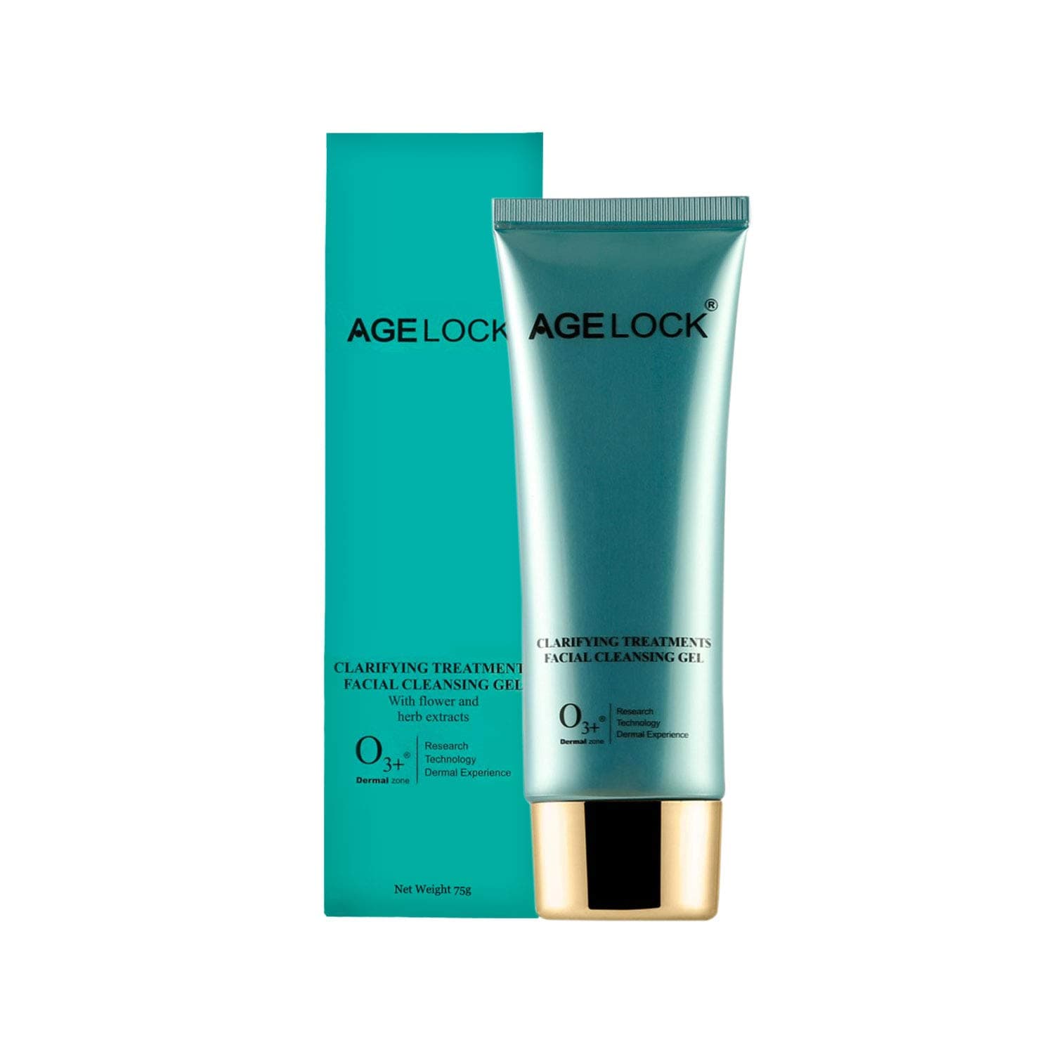O3+ Agelock Clarifying Treatments Facial Cleansing Gel, 75 g