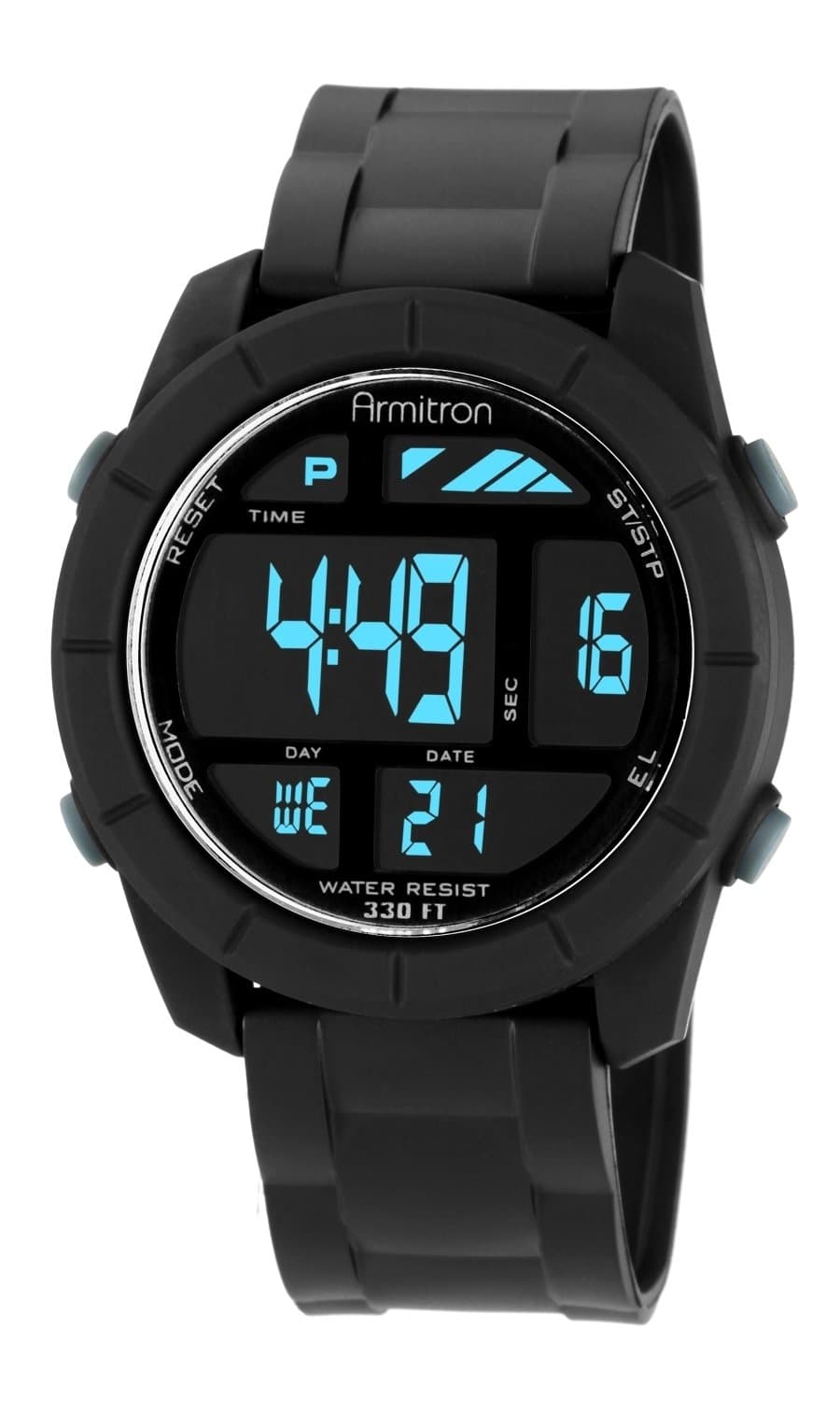 Armitron Sport Men's Digital Chronograph Resin Strap Watch, 40/8253