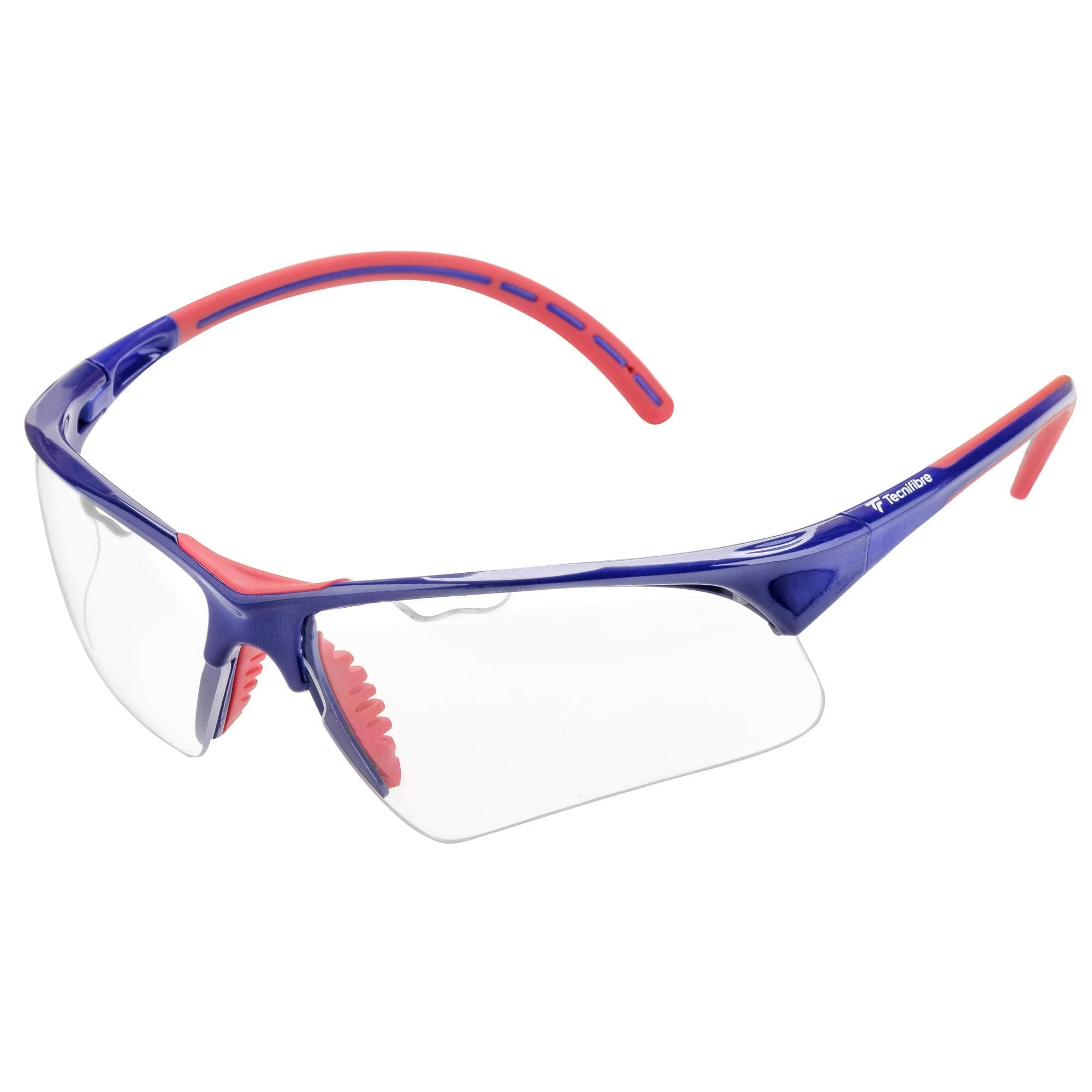 Tecnifibre "Absolute Protective Squash Eyewear/Eyeguard - Impact Resistant (Blue/Red, White/Green, & Black/Orange Colors)