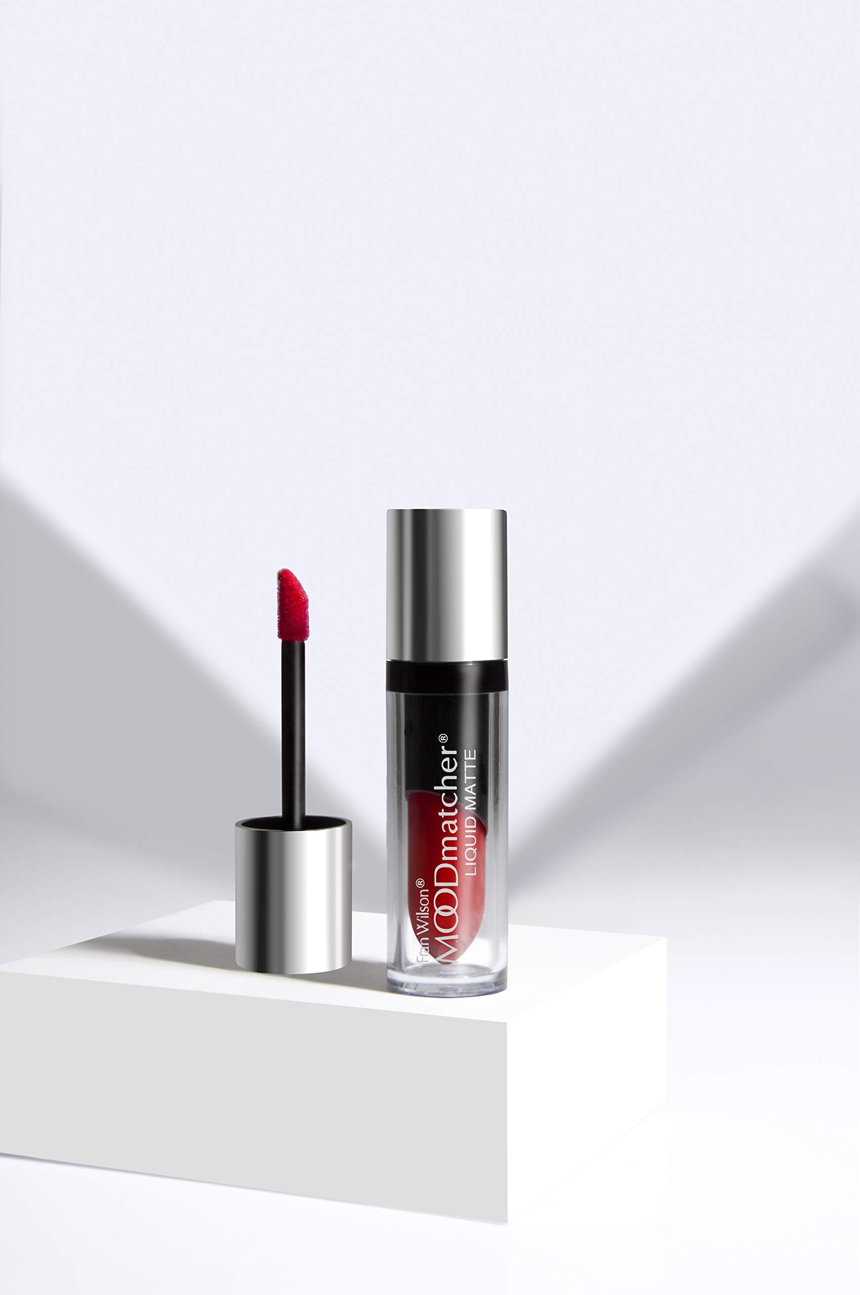 MOODmatcher Liquid Matte, RED RUSH - Moisturization enriched with Argan Oil and Vitamin E for Ultra Comfort & Hydration. Long wear, Smudgeproof, Kissproof & Waterproof