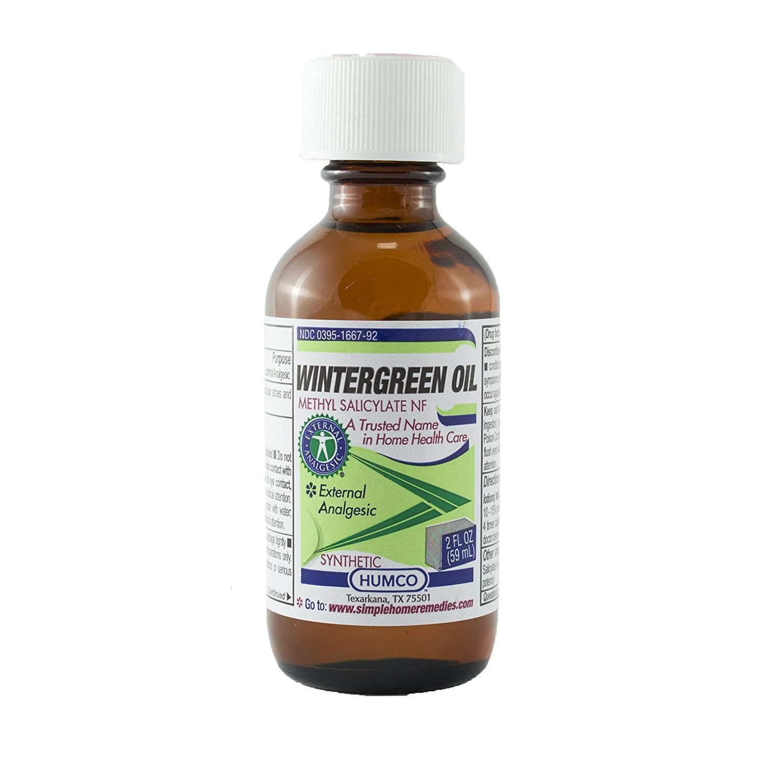 Wintergreen Oil, NF, 2 oz. Methyl Salicylate