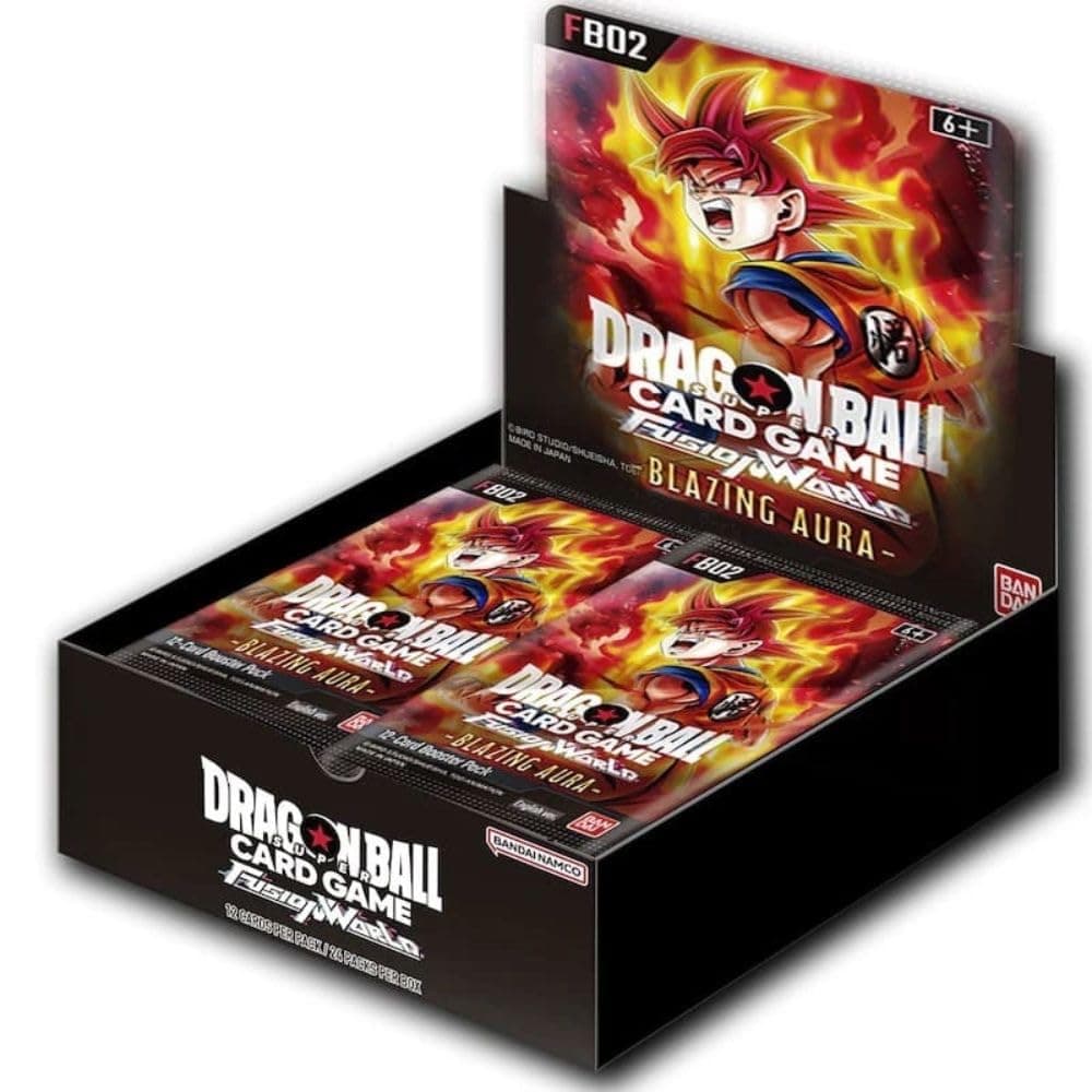 Blazing Aura FB02 Booster Pack - Dragon Ball Super Card Game - Fusion World