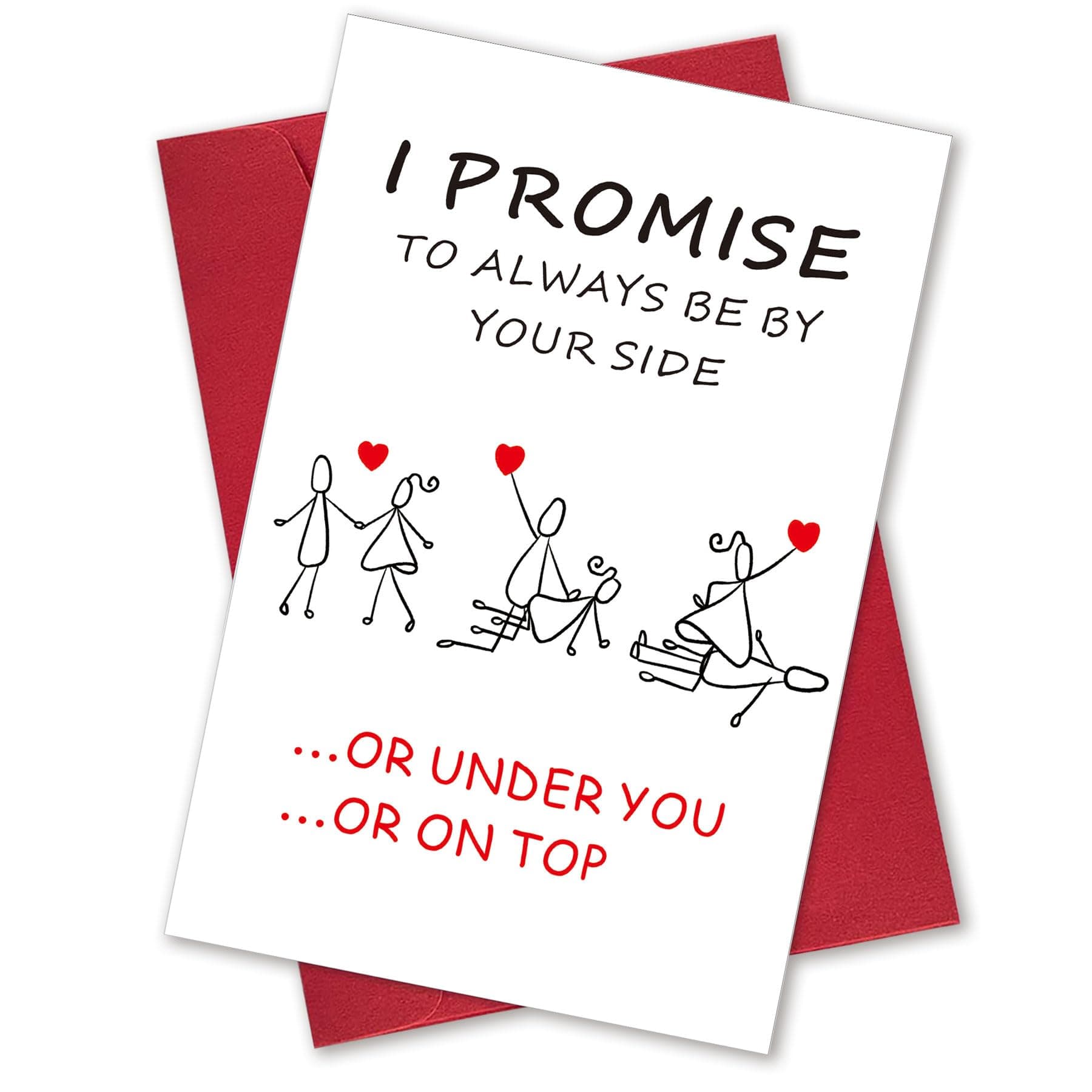 Funny Valentine's Day Cards for Boyfriend, Love Cards for Him, Birthday Card for Husband, Valentine's Gifts for Him or Her