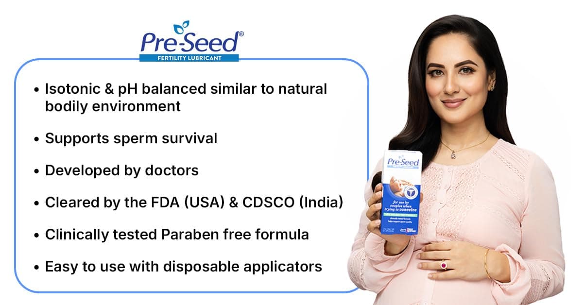Pre-seed Vaginal Lubricant 40g Multi Use Tube (9 Applicators)