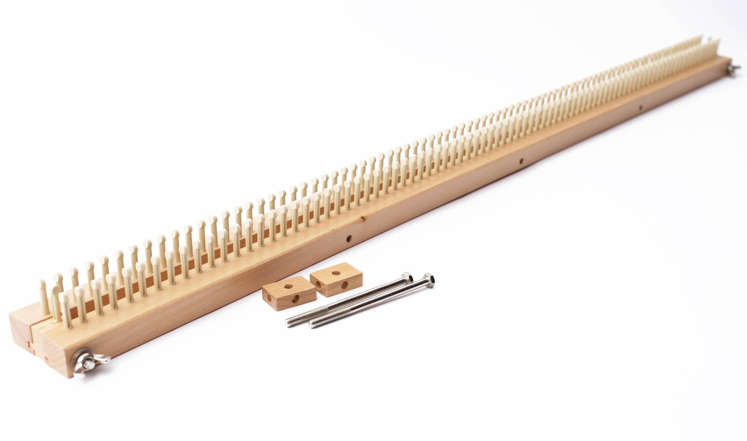 Chunky Blanket Loom – 38" Extra Long Knitting Loom for Blankets, Afghans & Throws | Chunky Yarn Knitting Board | Beginner Loom Knitting for Chunky Blankets