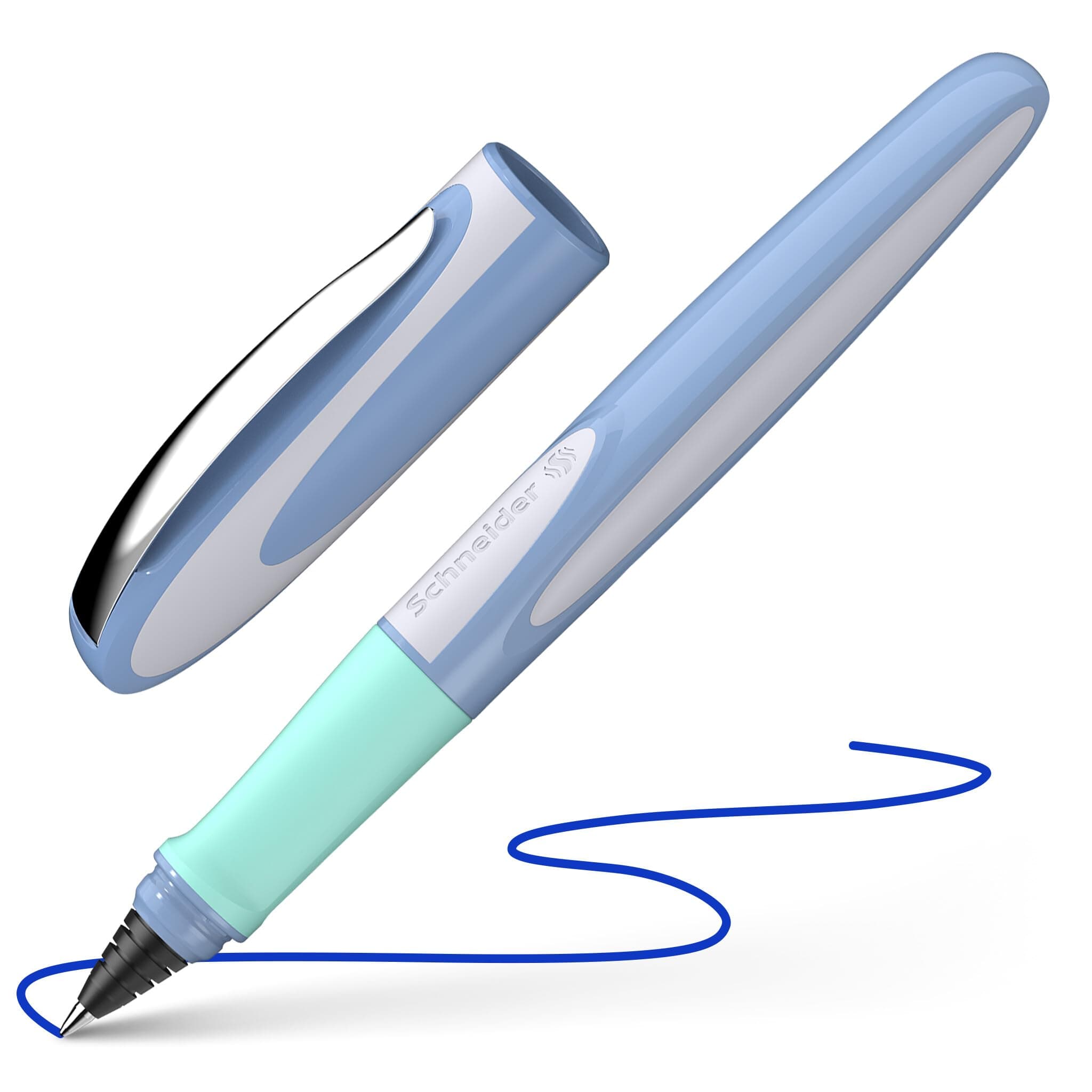 187812 Ray Rollerball Pen (Refillable with Standard Ink Cartridges, Suitable for Right and Left-Handed Users) Fresh