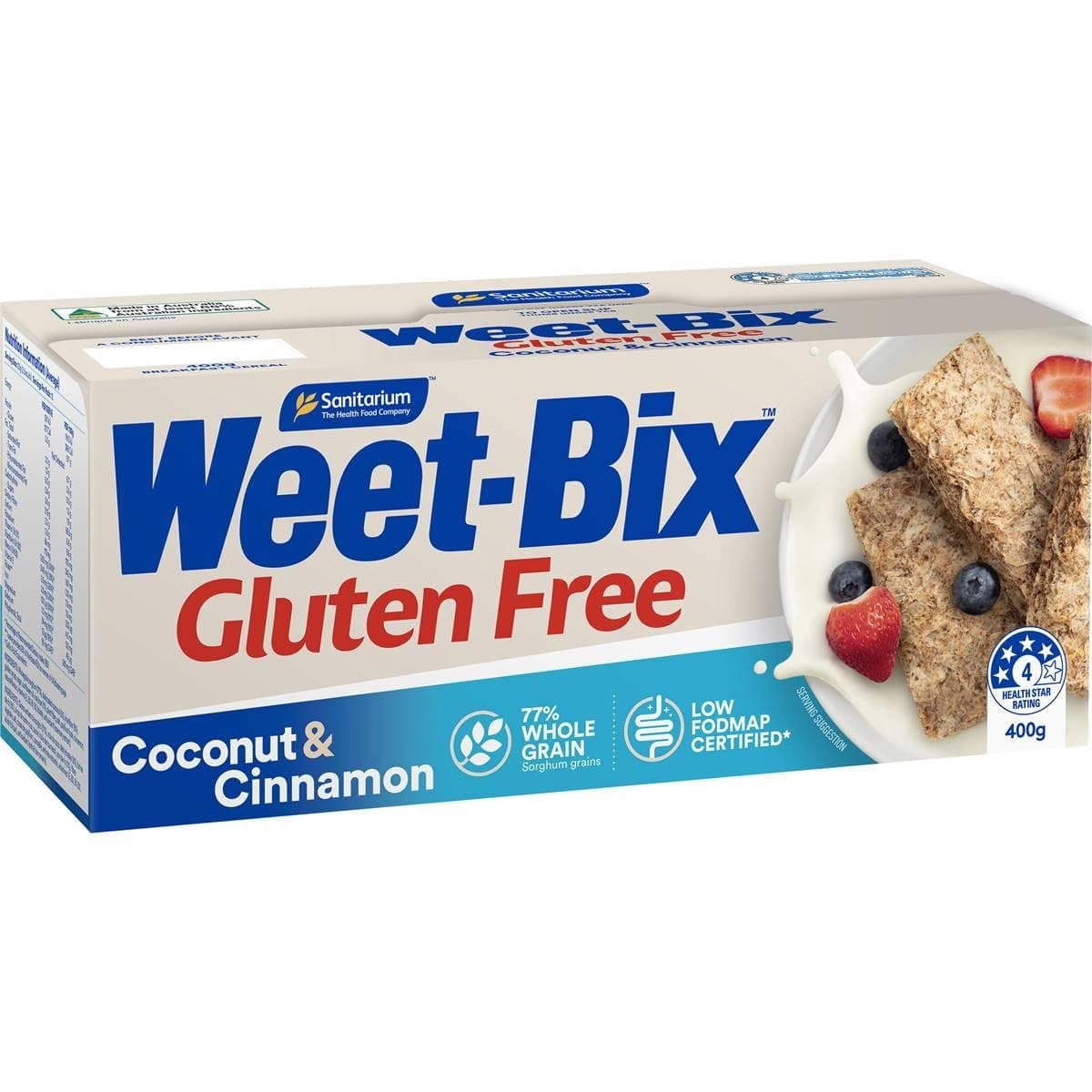 Sanitarium Weetbix Gluten Free ( with Coconut & Rice Puffs with hint of cinamon flavour)