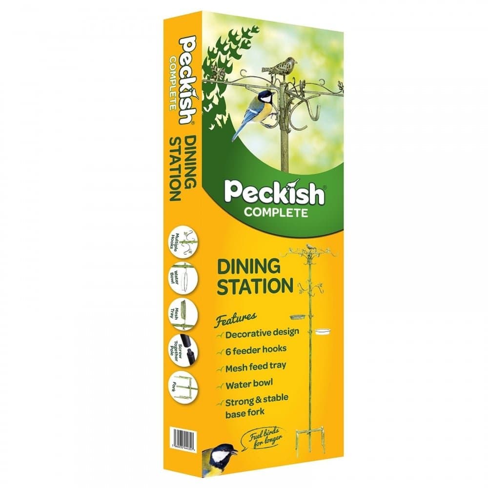 Peckish Complete Dining Station for Wild Birds, Green
