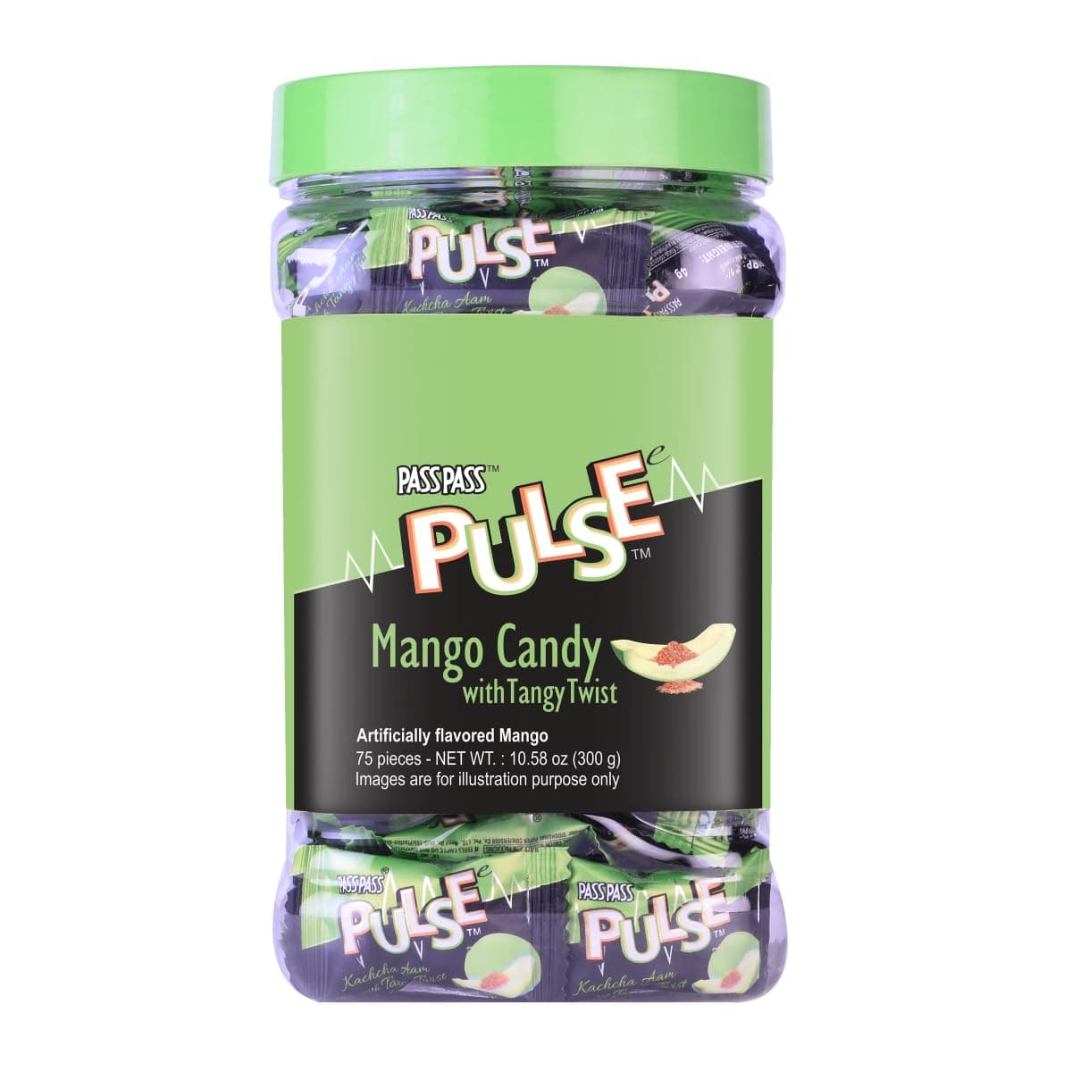Pulse Kachcha Aam Candy , 190gram / 209gram (Weight May Vary), Mango