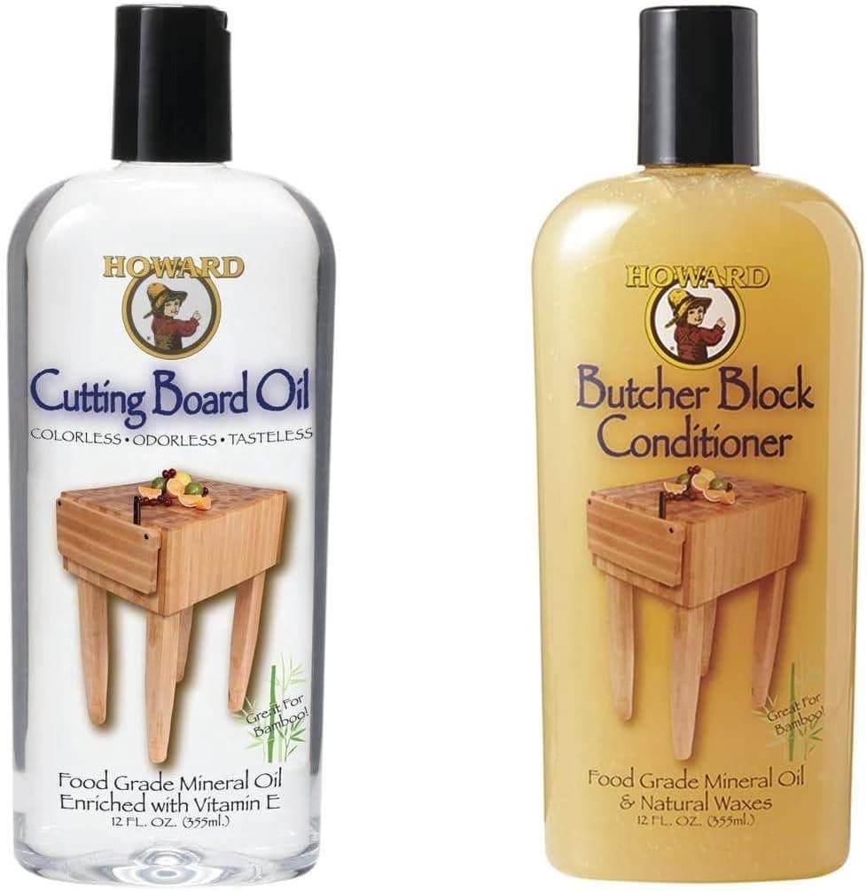 Butcher Block Conditioner and Cutting Board Oil, Food Grade Conditioner and Oil, Great for Wooden Bowls and Utensils, Re hydrate your Cutting Blocks, 12 Fl Oz (Pack of 1)