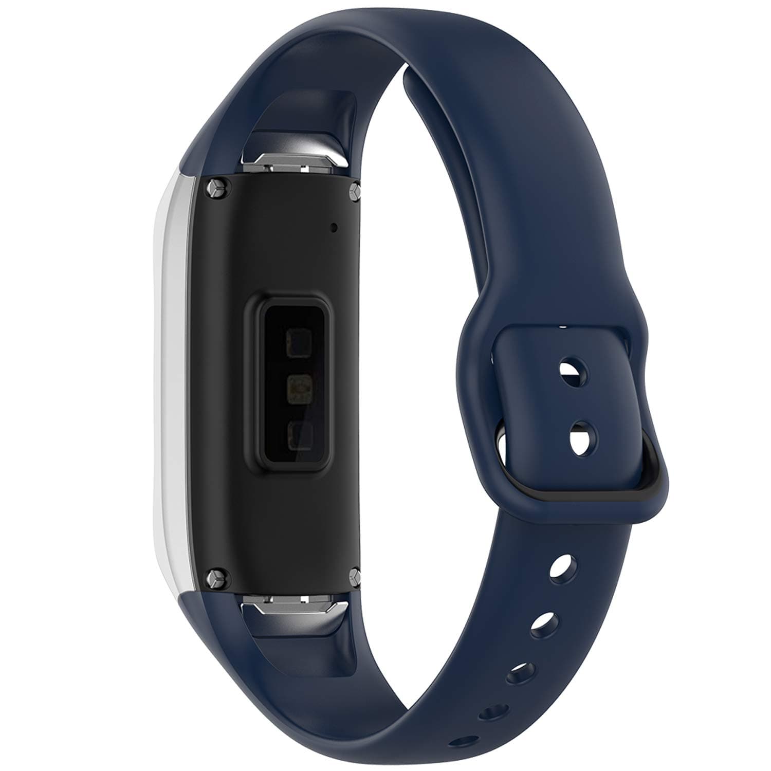 Fit for Samsung Galaxy Fit SM-R370 Watch Bands, Adjustable Soft Silicone Replacement Band Straps Wristbands Bracelet Fit Samsung Galaxy Fit Fitness Smartwatch for Women Men (Blue)