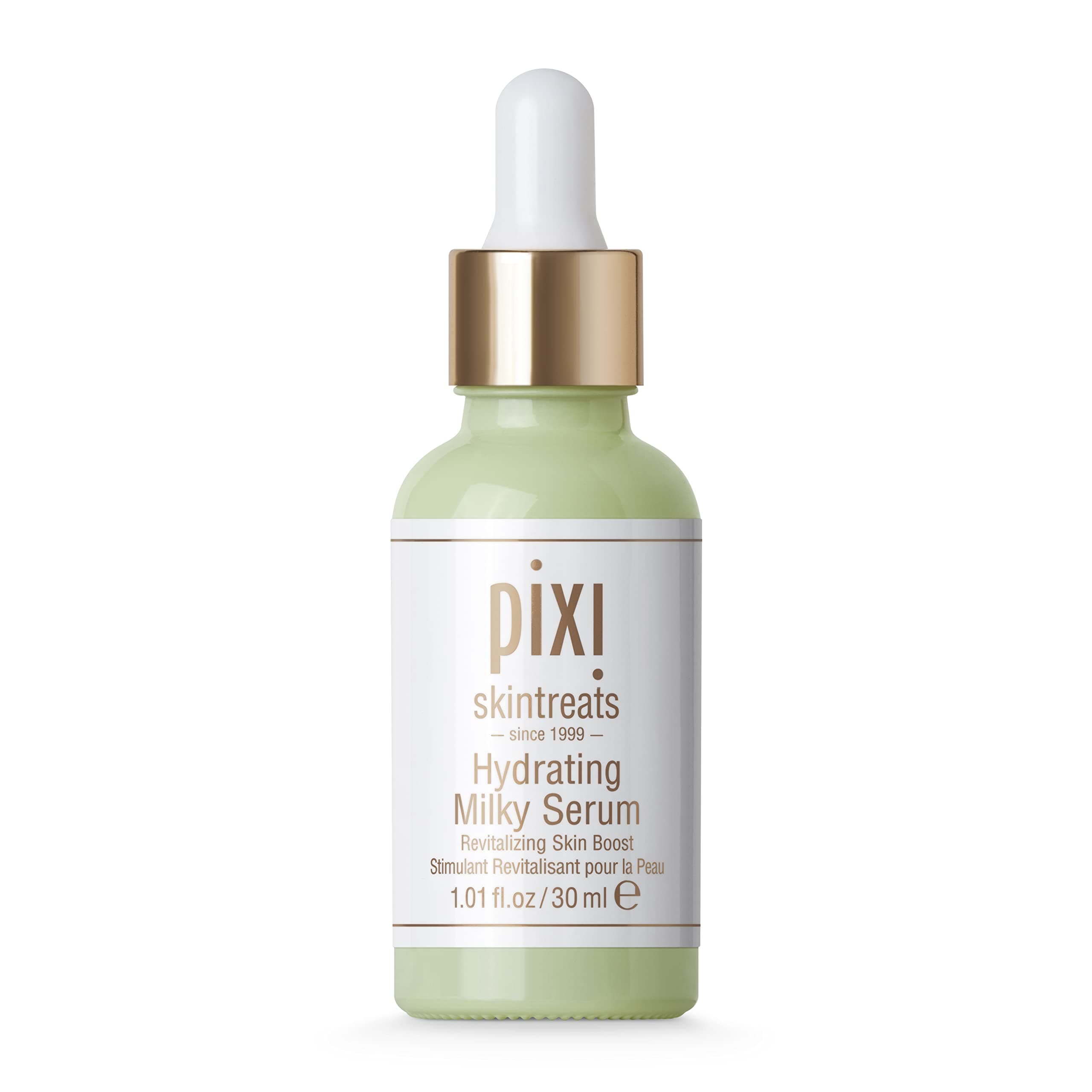 Pixi Hydrating Milky Serum | Revitalize Skin With Intense Hydration | Moisturize With Jojoba Oil and Aloe Vera | 1.0 fl oz/30ml