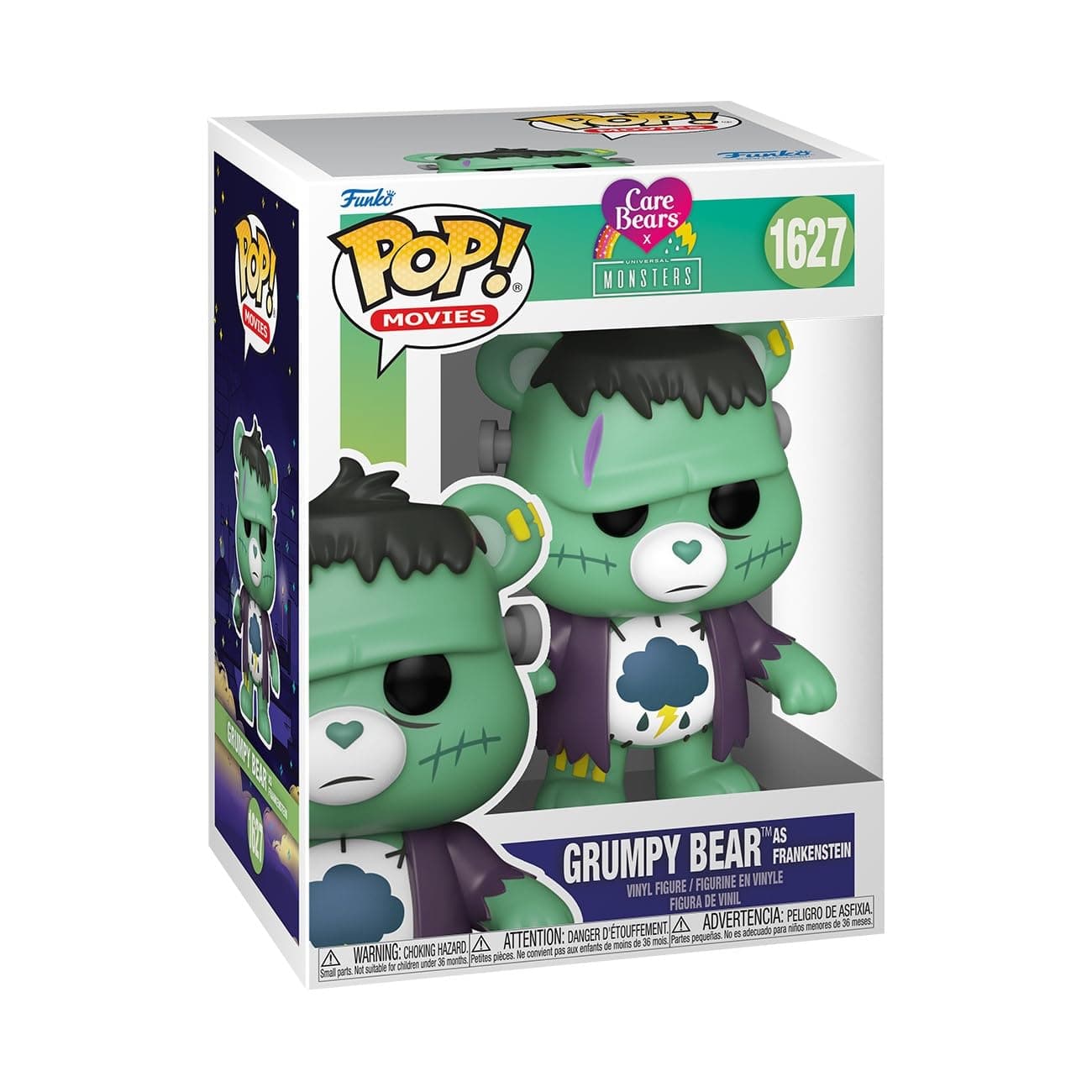 Pop! Movies: UMxCB - Grumpy Bear Frankenstein - Universal Monsters - Collectable Vinyl Figure - Gift Idea - Official Merchandise - Toys for Kids & Adults - Horror Fans