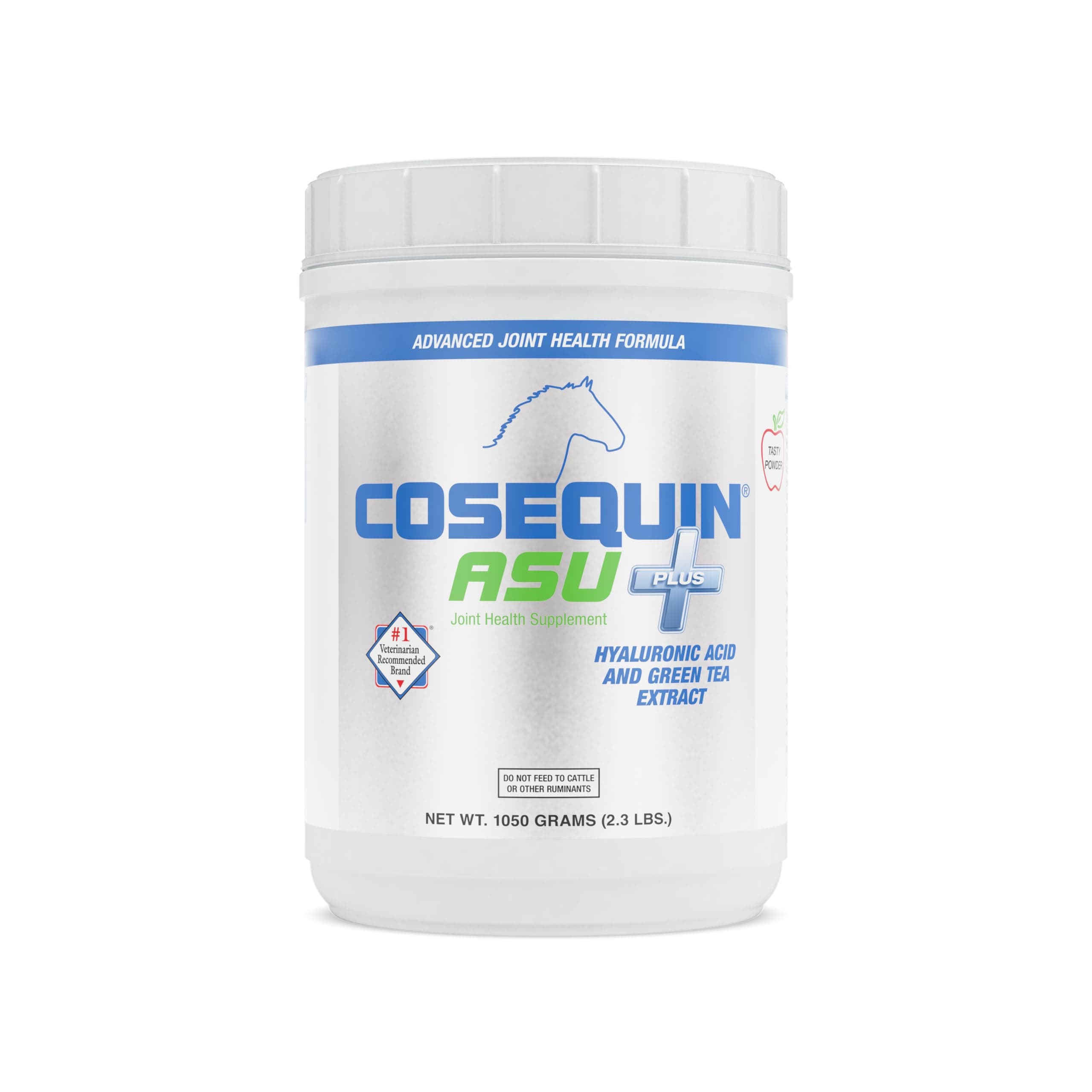 Nutramax Cosequin ASU Joint Health Supplement for Horses - Powder with Glucosamine, Chondroitin, MSM, ASU, Green Tea Extract, and Hyaluronic Acid, 1050 Grams