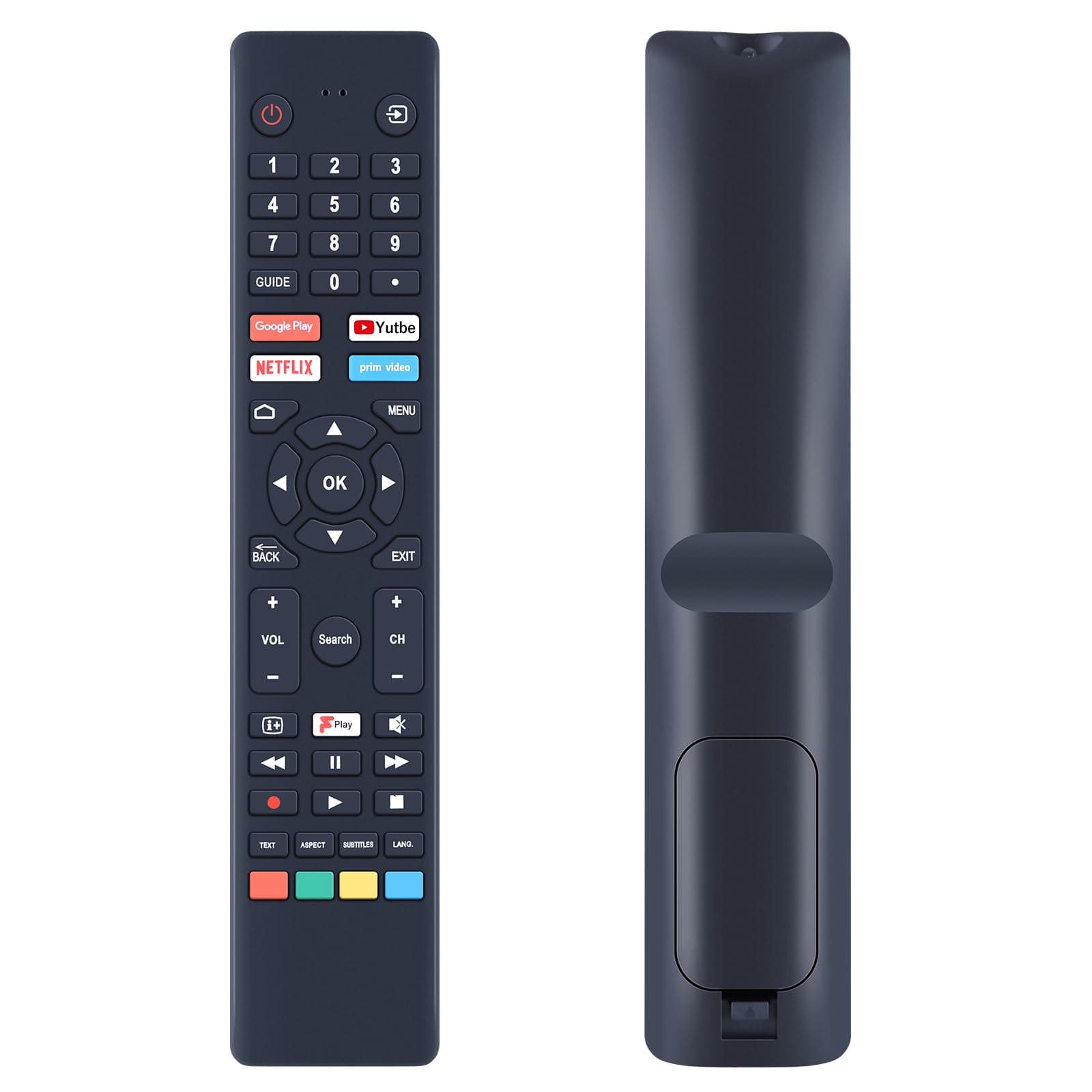 RM-C3250 RMC3250 Replacement Remote Control Sutible for JVC Smart TV LT-32CA690 LT-32CA790 LT-40CA790 LT-43CA790 LT-43CA890 LT-50CA890 LT-55CA890 LT-65CA890（No voice function）