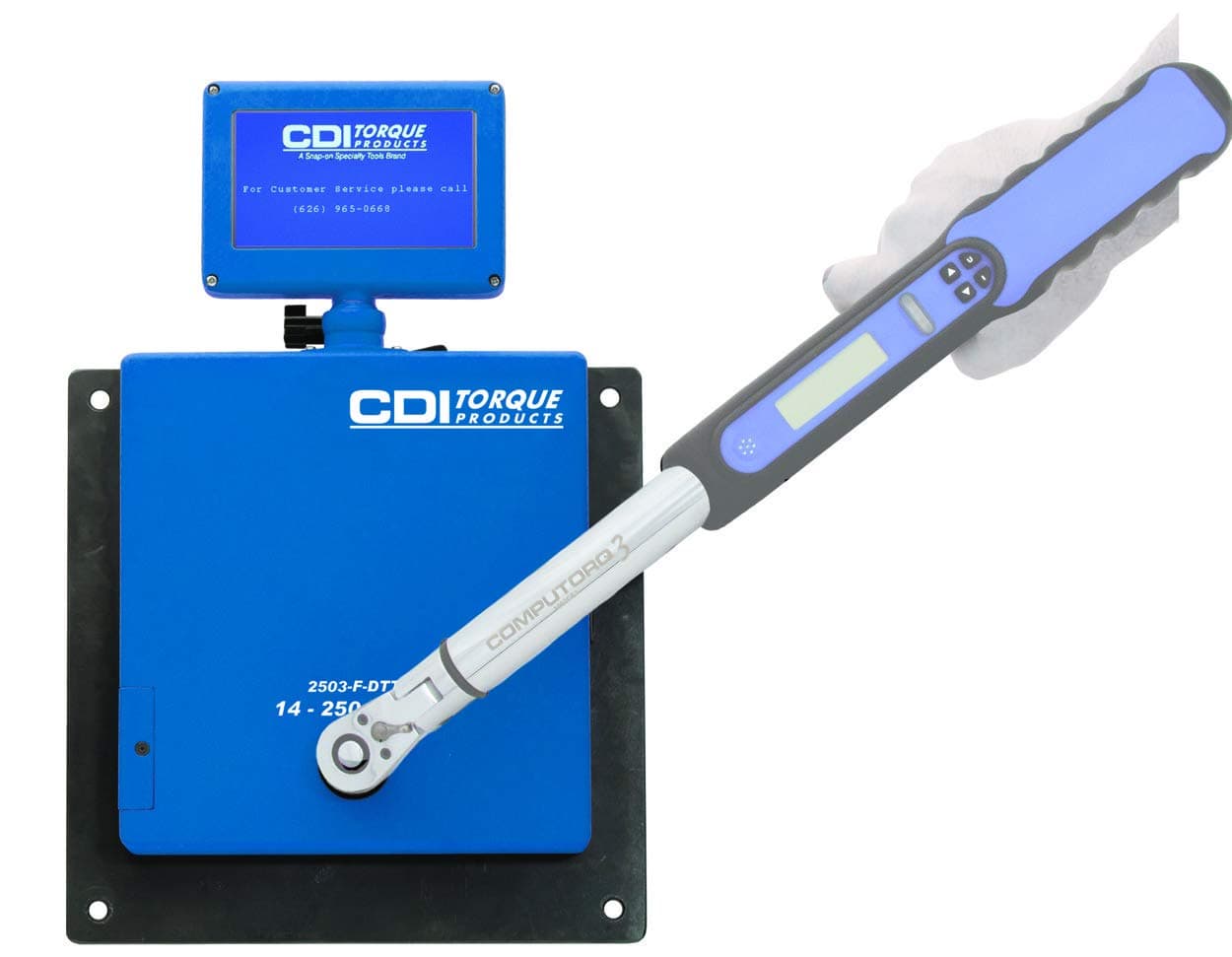 CDI Torque 2503-F-DTT 1/2 DR 25-250' lb Electronic Torque Tester