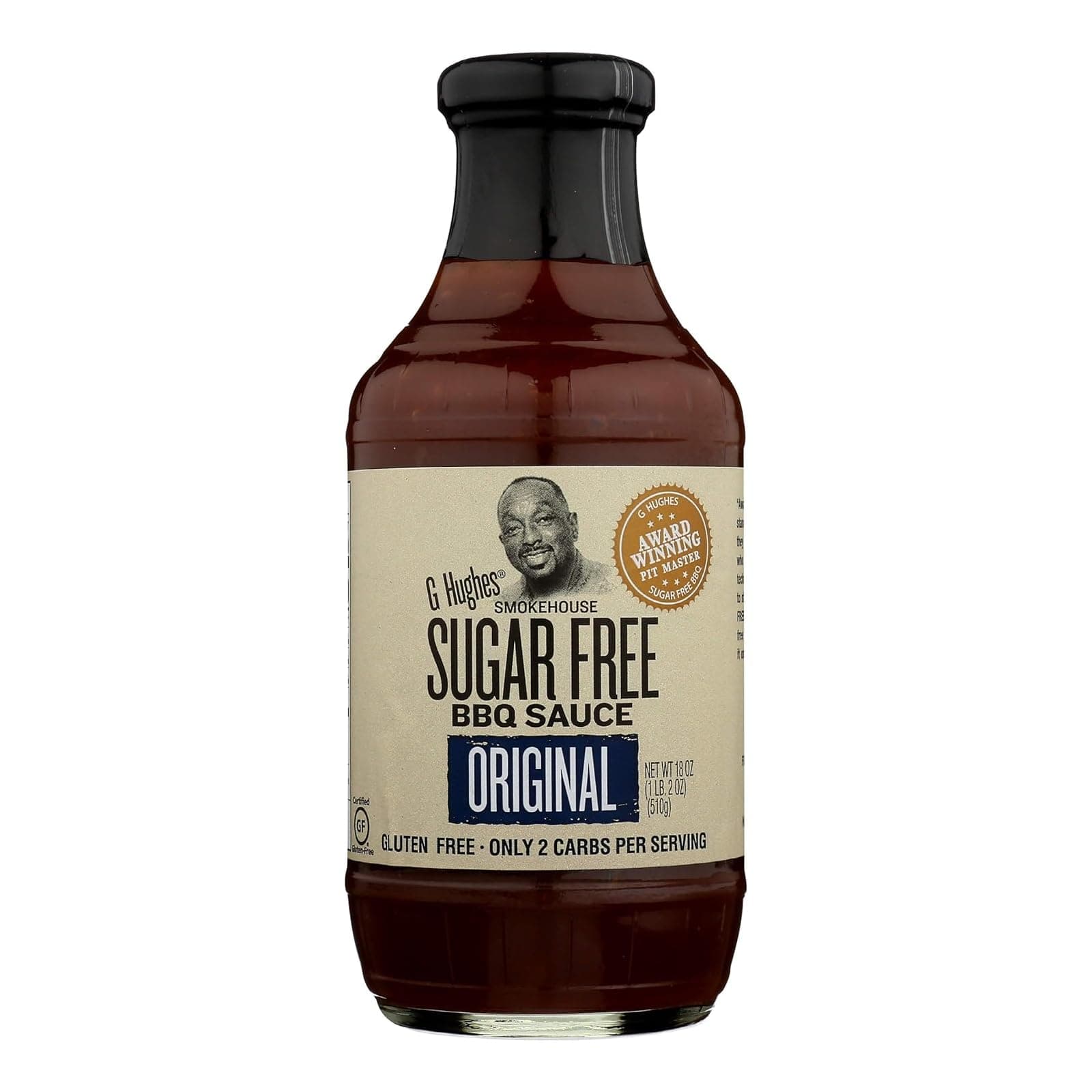 G Hughes Smokehouse Original Barbecue Sauce, 18 oz