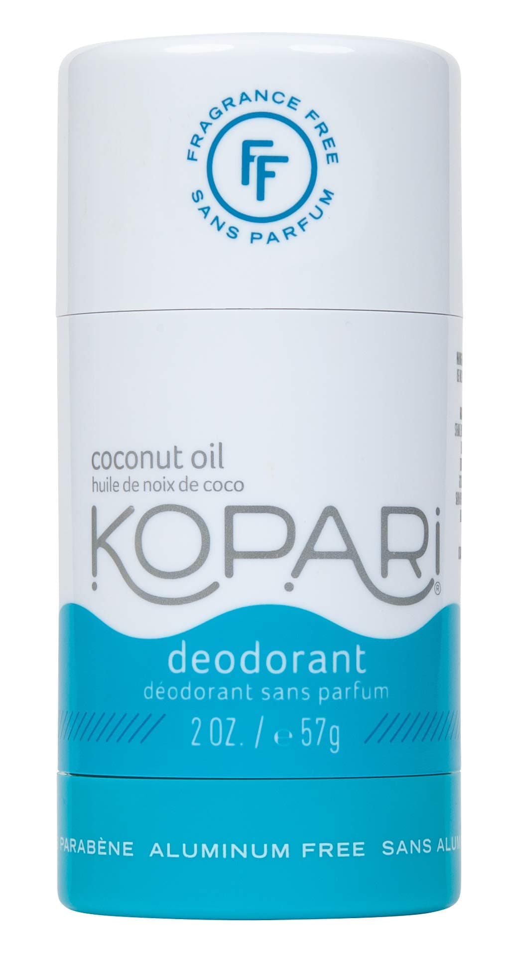 (Fragrance Free (Sensitive Skin)) - Kopari Aluminium-Free Deodorant Fragrance Free for Sensitive Skin Non-Toxic, Paraben Free, Gluten Free & Cruelty Free Men's and Women's Deodorant Made with Organ...