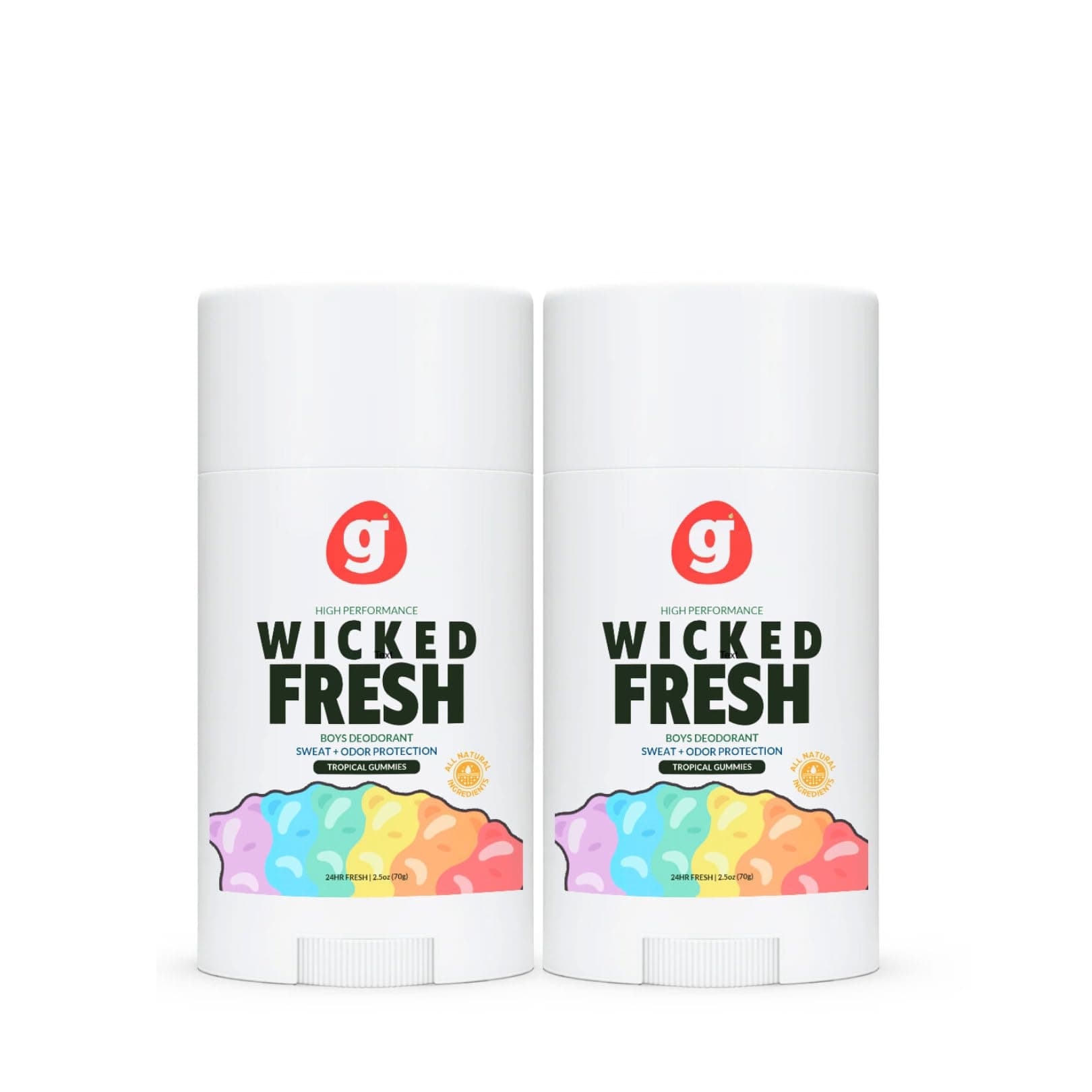GROWING BASICS Kids Deodorant Ages 6 + (HERO) TwinPack @5.99/unit