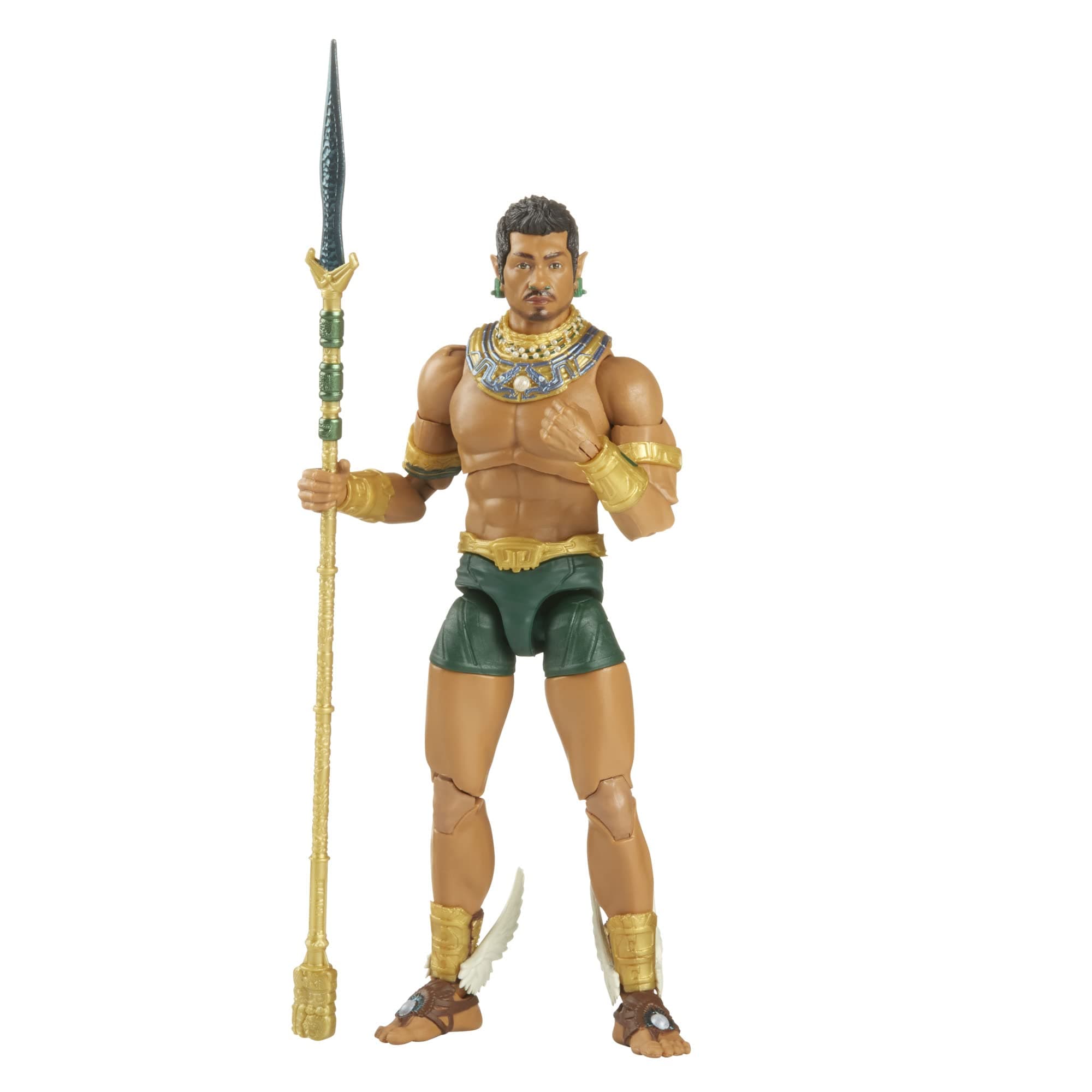 Hasbro Marvel Legends Series Black Panther: Wakanda Forever Namor (The Submariner) 6" (15 cm) MCU Action Figure, 3 Accessories, 1 Build-A-Figure Part F3673 Authentic Product
