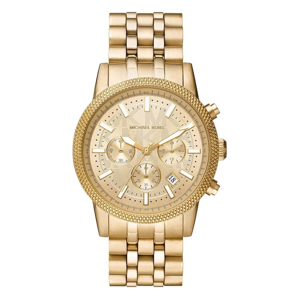 MK8953 Hutton Chronograph Gold-Tone Stainless Steel Watch