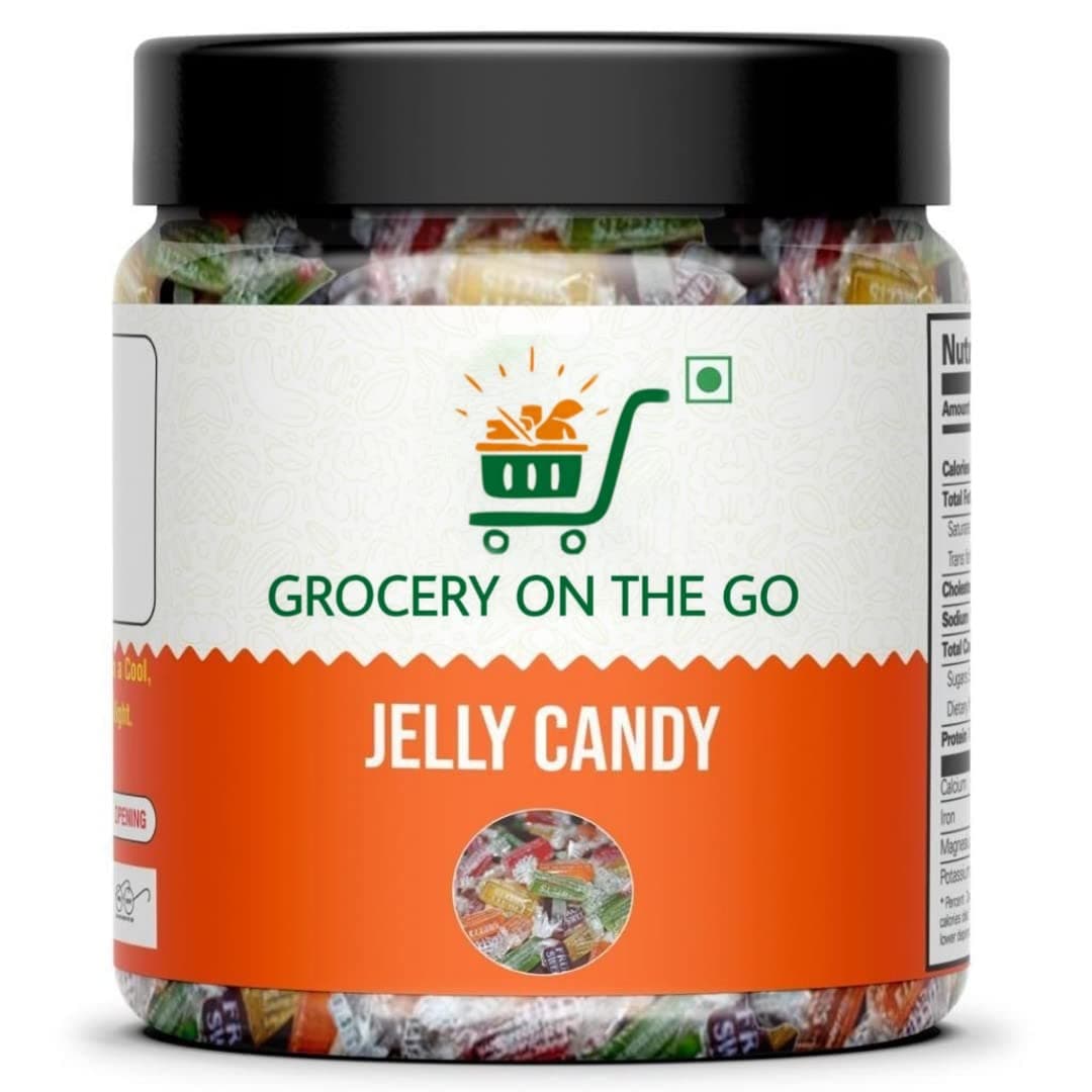 GROCERY ON THE GO Jelly Candy Fruits Flavour 400gm