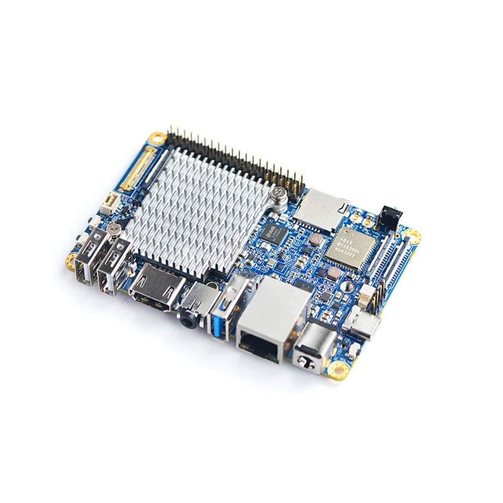youyeetoo FriendlyElec NanoPC-T4 Rockchip RK3399 Single Board Computer Support Android 8.1 and Lubuntu 16.04 for AI Applications and Machine Learning
