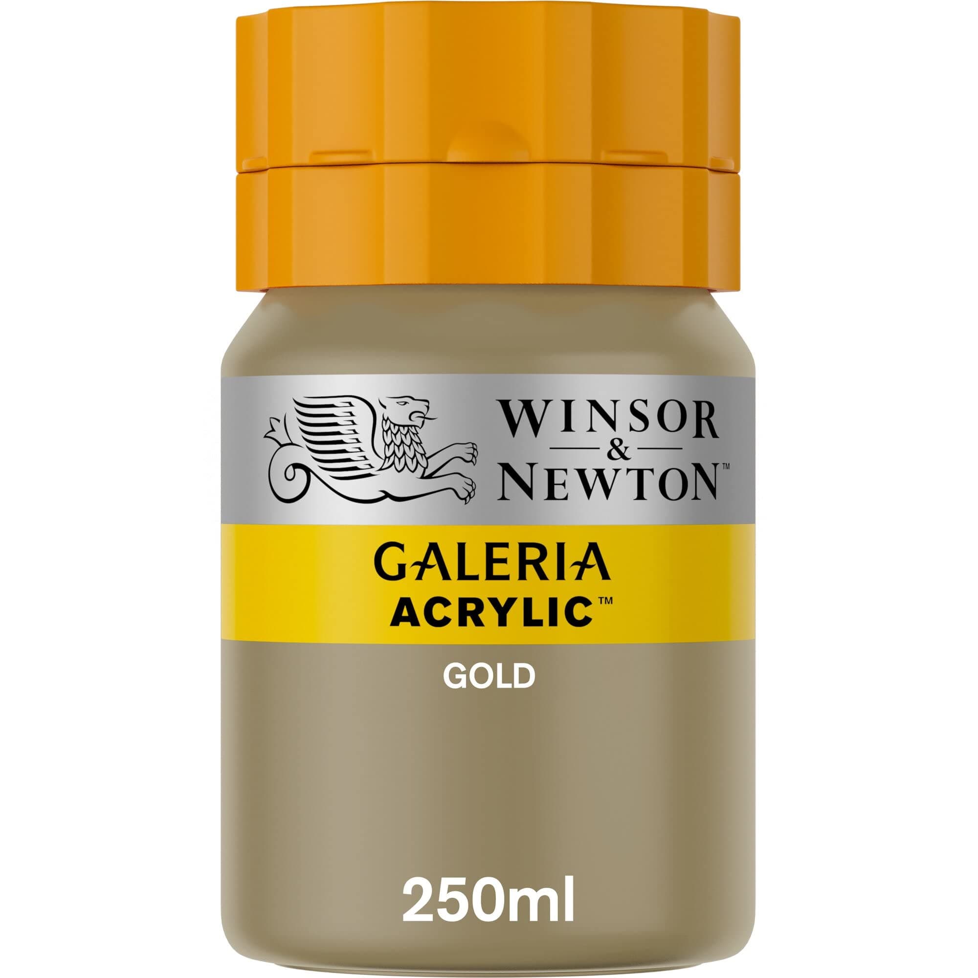 Winsor and Newton Galeria Acrylic Colour 250ml 283 Metallic Gold (Pot)