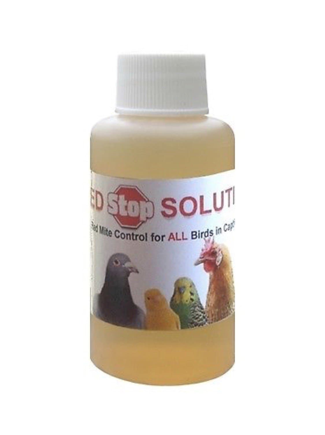 Red Stop Solution 250ml Red Mite Control in Water for Poultry, Aviary Birds