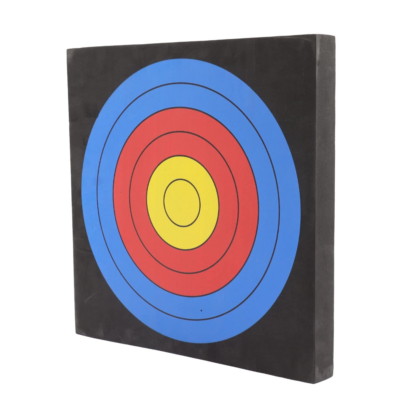 Zhed Archery Target, 20 Inch 10 Coloured EVA Backyard Target for Recurve Bow or Longbow, Archery Professional Accessories for Archery or Practice