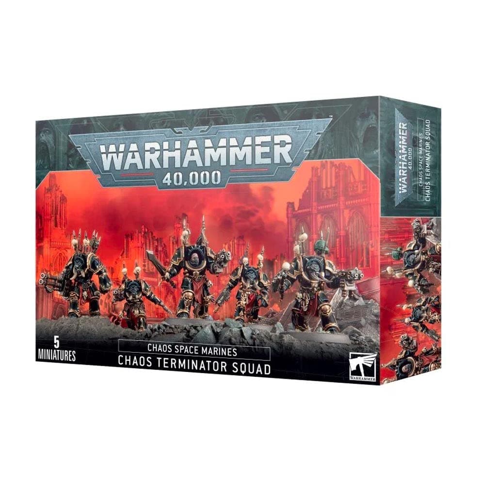 Games Workshop Warhammer 40k - Chaos Space Marines Terminators (2019)