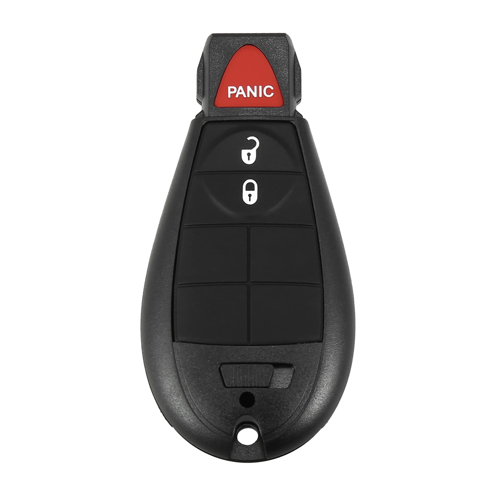 X AUTOHAUX Replacement Keyless Entry Remote Car Key Fob GQ4-53T 433Mhz for Jeep Cherokee 2014-2019 3 Buttons with Door Key 56046953