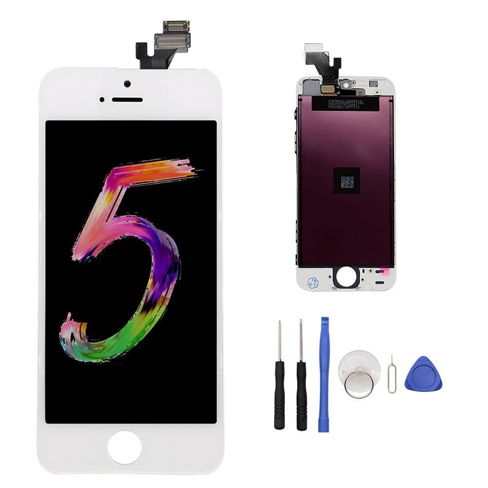 Screen Replacement for iPhone 7 4.7" LCD Display Touch Screen Digitizer Replacement Full Assembly with Repair Tool Kit