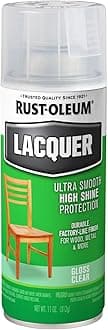 Rust-Oleum 1905830 Specialty Lacquer Spray Paint - Gloss Clear (312 grams/Can)