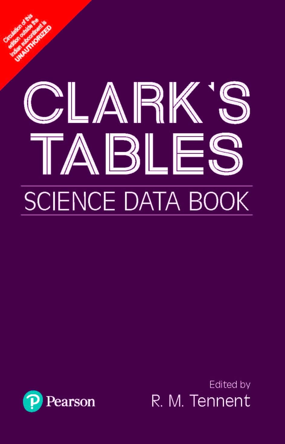 Pearson Clark's Tables - Science Data Book | First Edition | Paperback – Big Book, 1 January 2006