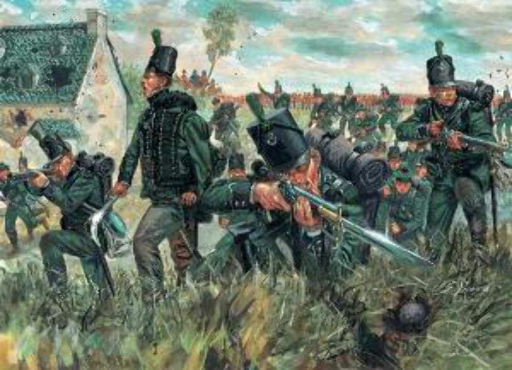 556083 1/72 Napoleonic Wars British Green Jackets