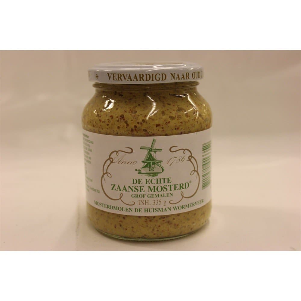 Zaanse Molen Dutch Mustard - Whole Grain (11.8 ounce)