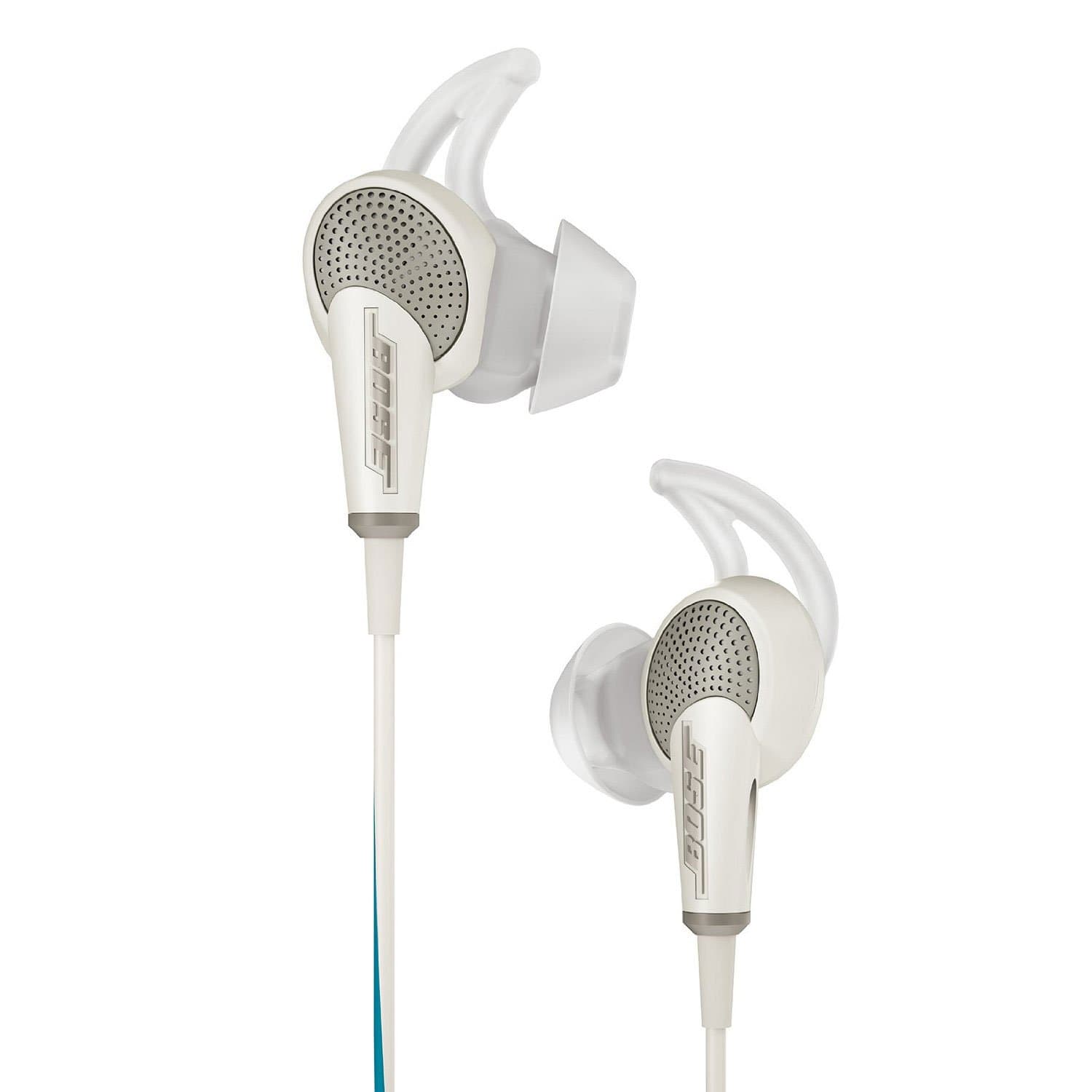 Bose QuietComfort 20 Acoustic Noise Cancelling Headphones, Apple Devices (White)