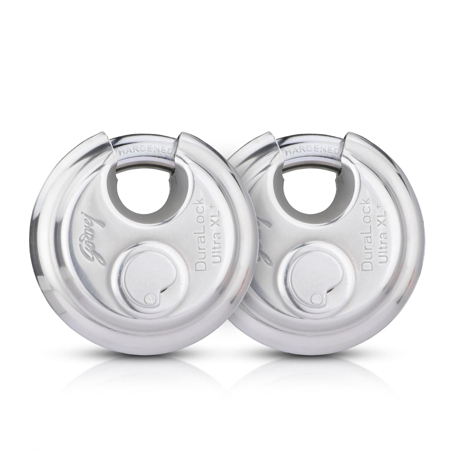 90MM DuraLock with 3 Common Key for 2 Disc Locks