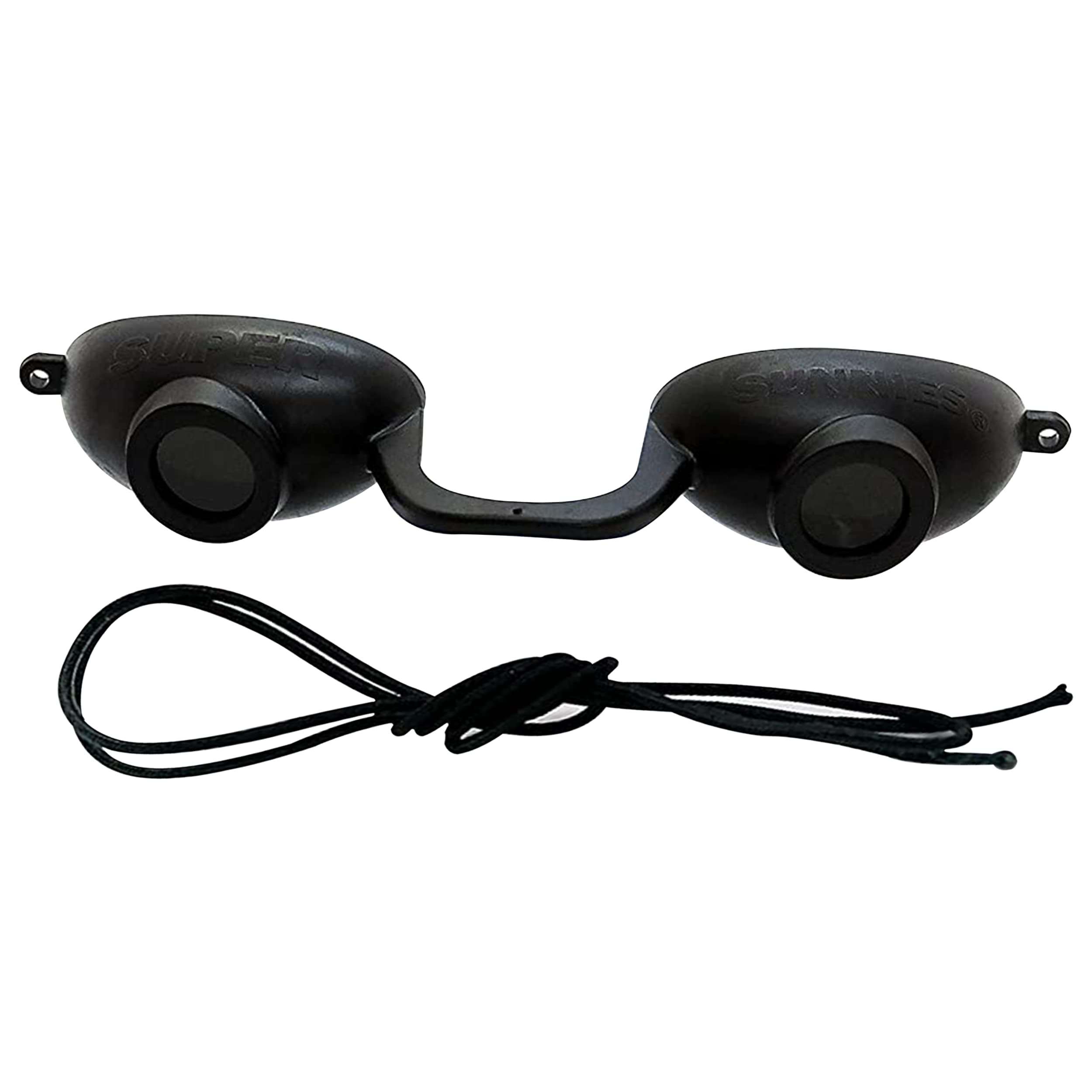 Evo Flexible Tanning Bed Goggles Eye Protection UV Black Glasses