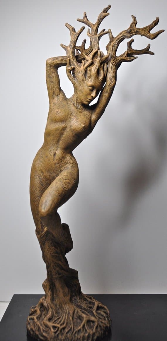 Dryad Statue, 8" Version