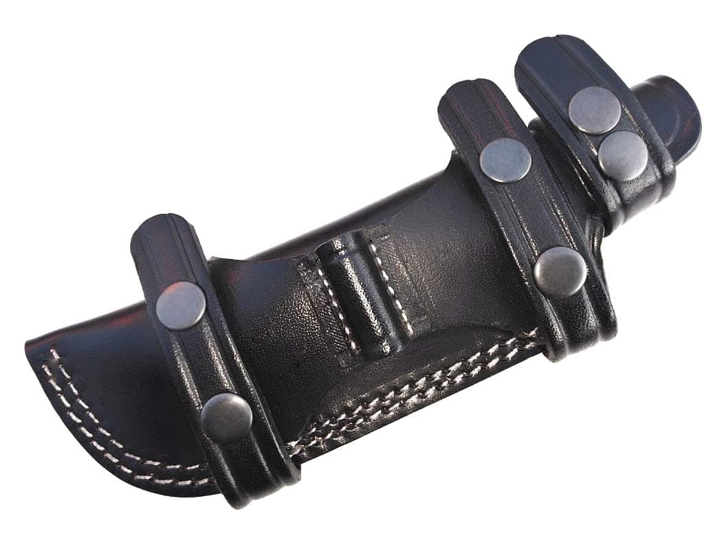 Ottoza TOP GRAIN Leather Knife Sheaths for Fixed Blade Knives, RIGHT HAND Leather Knife Sheath for Belt, Leather Knife Holster Belt Knife Holder, Horizontal Knife Sheath for Belt No:121