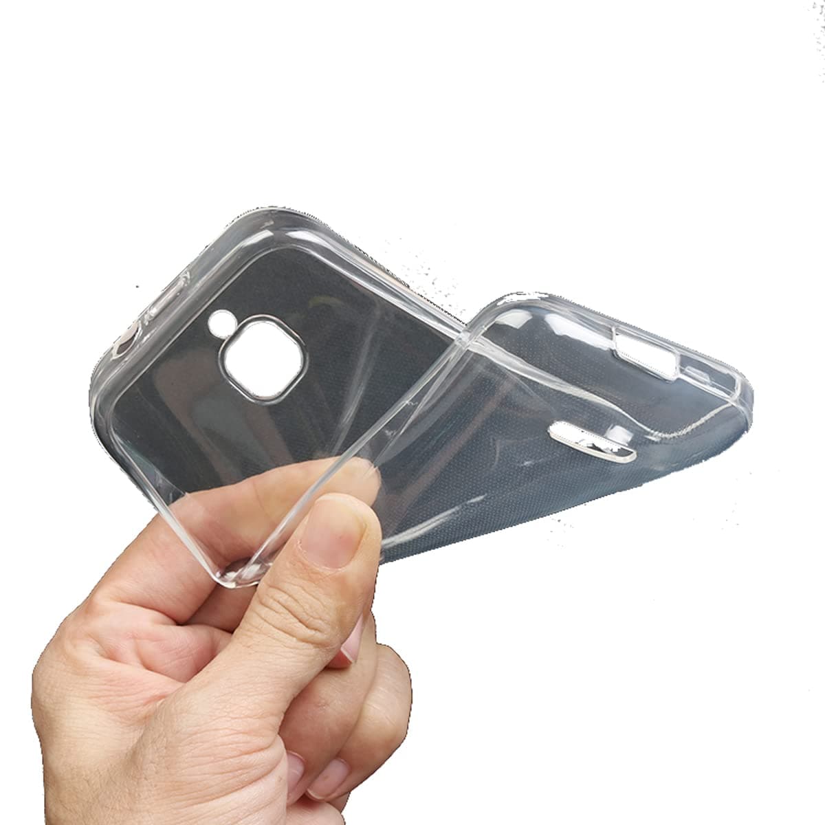 Phone Case Cover for Nokia 6300 4G - Black Shockproof Soft TPU Protective Phone Case Holder for Nokia 6300 4G