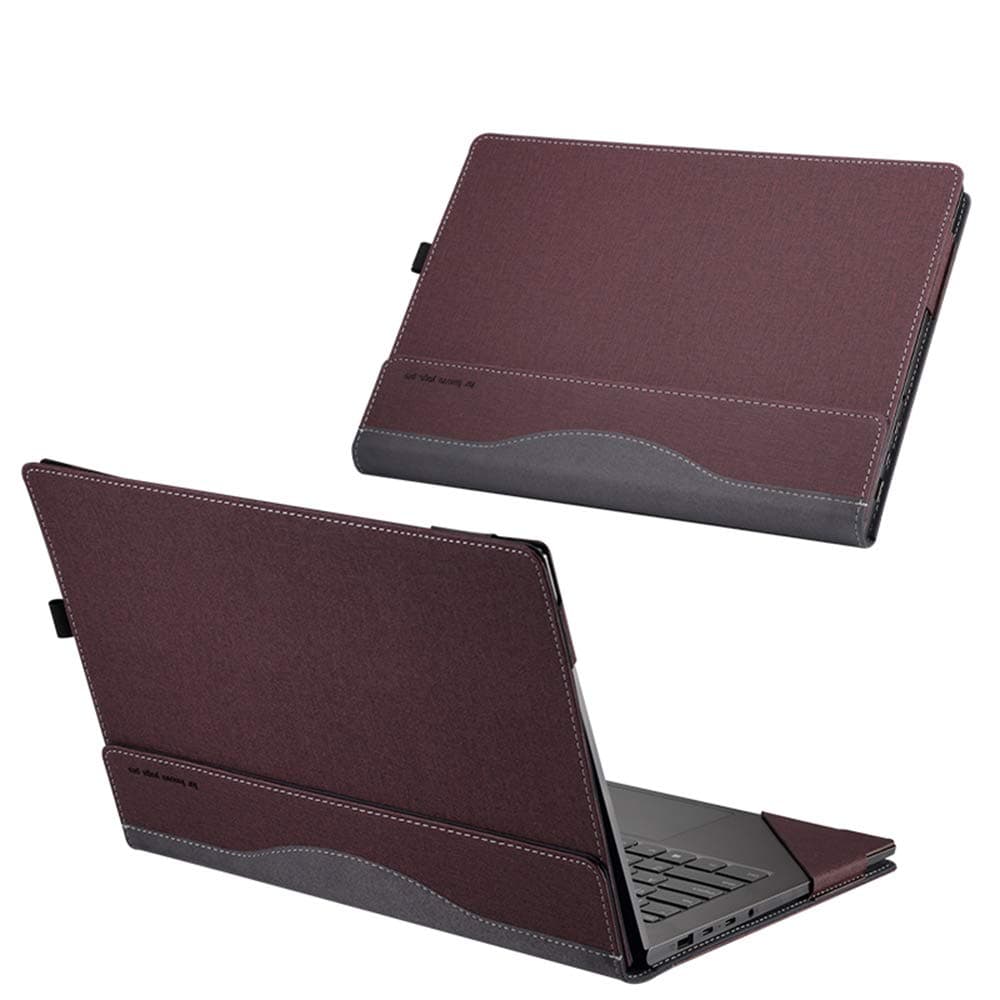 Case for Lenovo Yoga 7 7i C740 S740 C940 IdeaPad Slim 5 Inspiron 14 5402 5409 5410 & VIVOBOOK S14 S433 & Swift 3 SF314 Cover Protector Sleeve (for Yoga 7 14", Wine red)