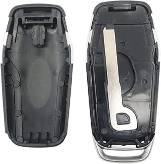 Key Fob Shell for Ford F-Series 2015-2017, Alliskeys 5-Button Smart Key Case Cover Replacement for Ford Pickup M3N-A2C31243300