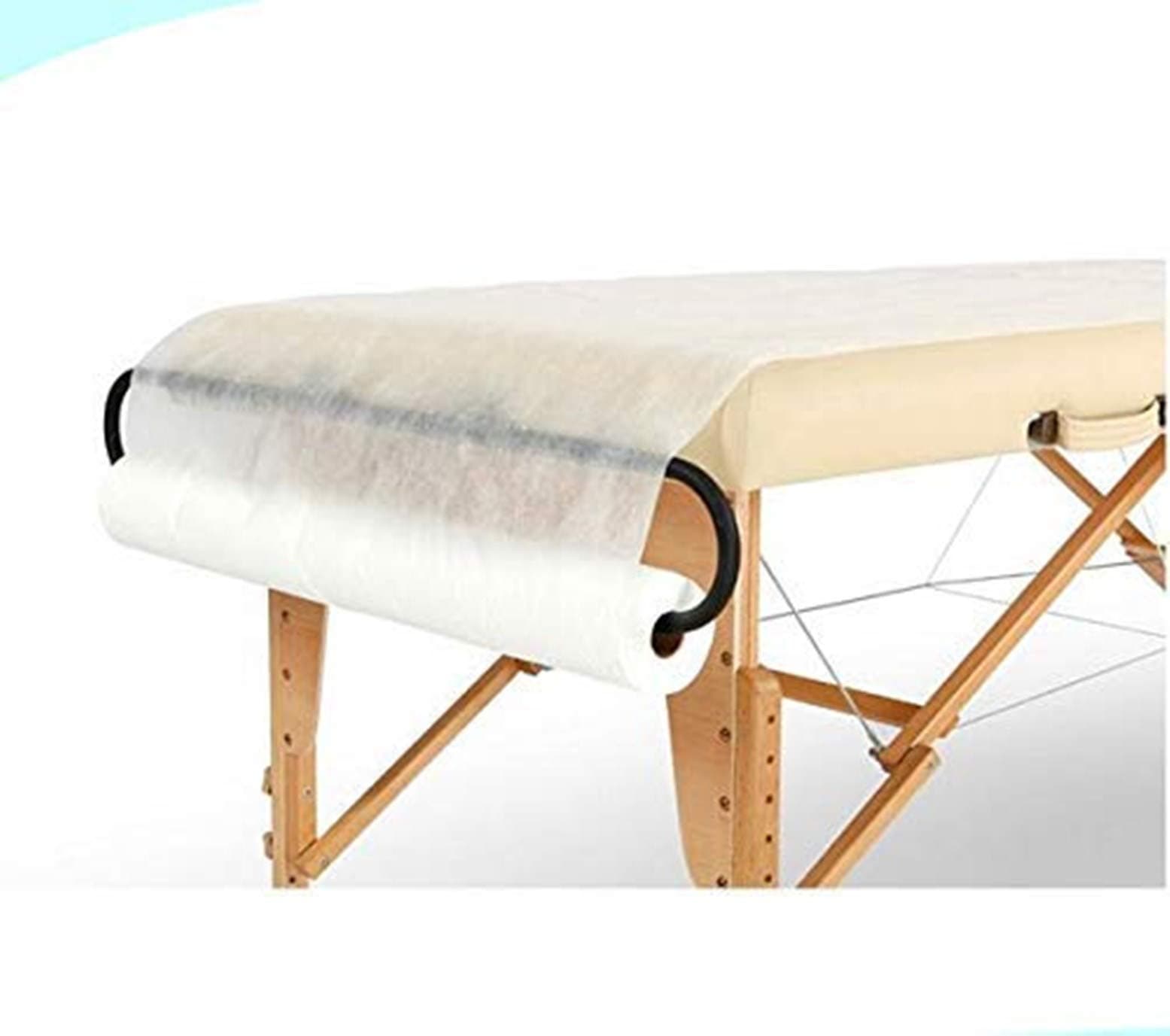 Spa Supply Jumbo Size Nonwoven Disposable Bedsheet Perforated Massage Table Sheet, Facial, Wax Chair Cover Sheet(31" Wide X 354 Feet Long)